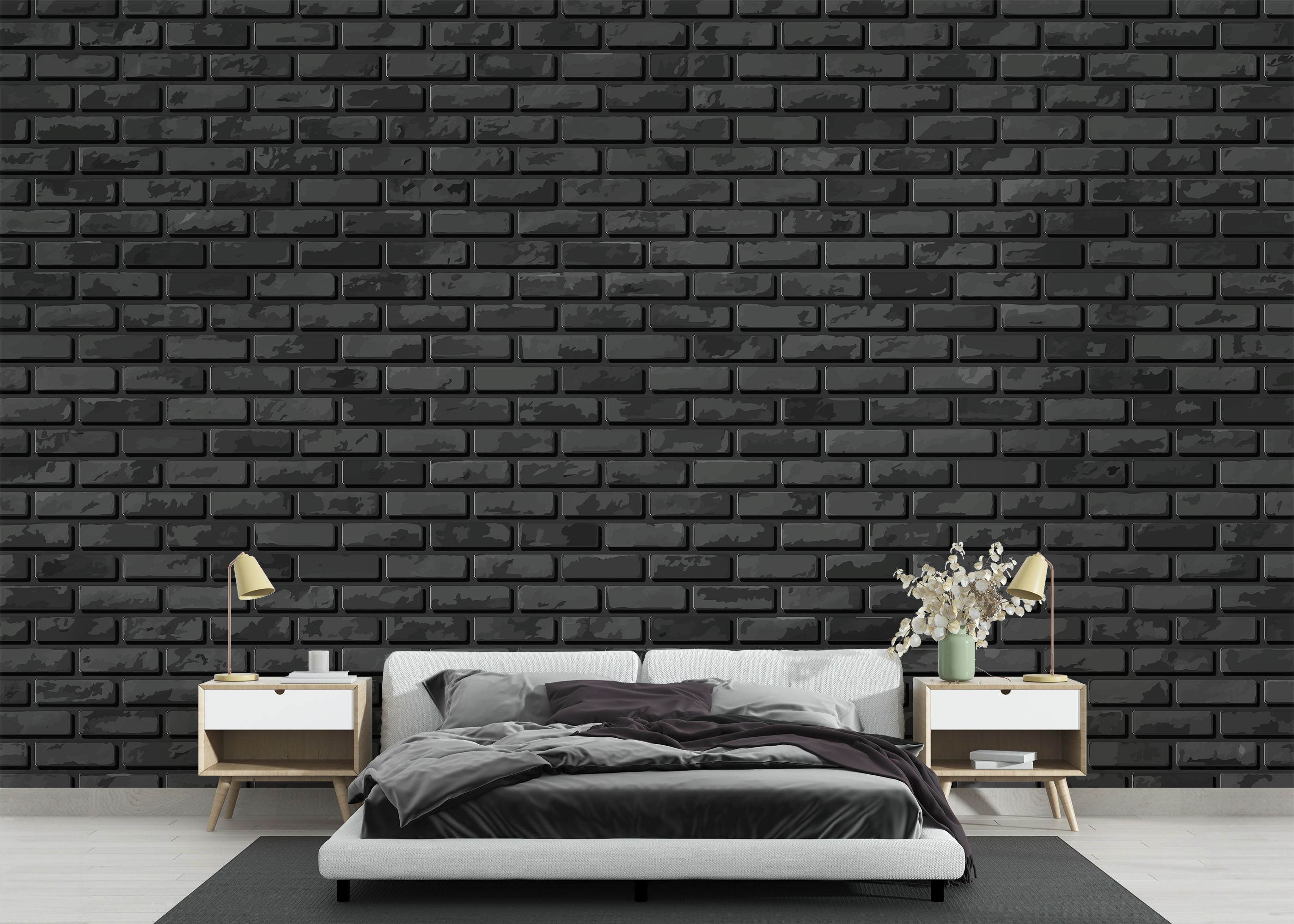 Brick Cool Black mockup 3