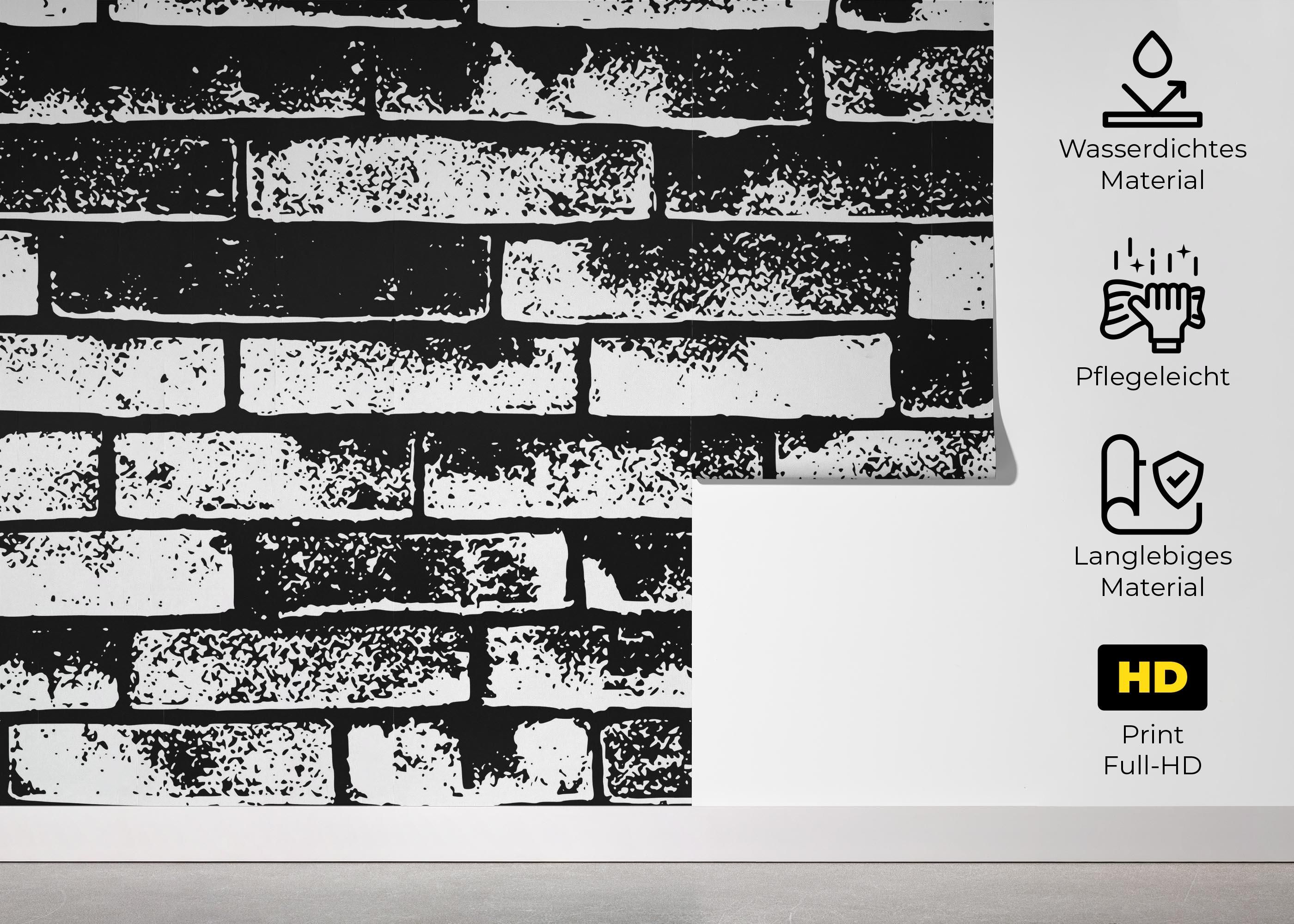 Brick Black Spray mockup 5