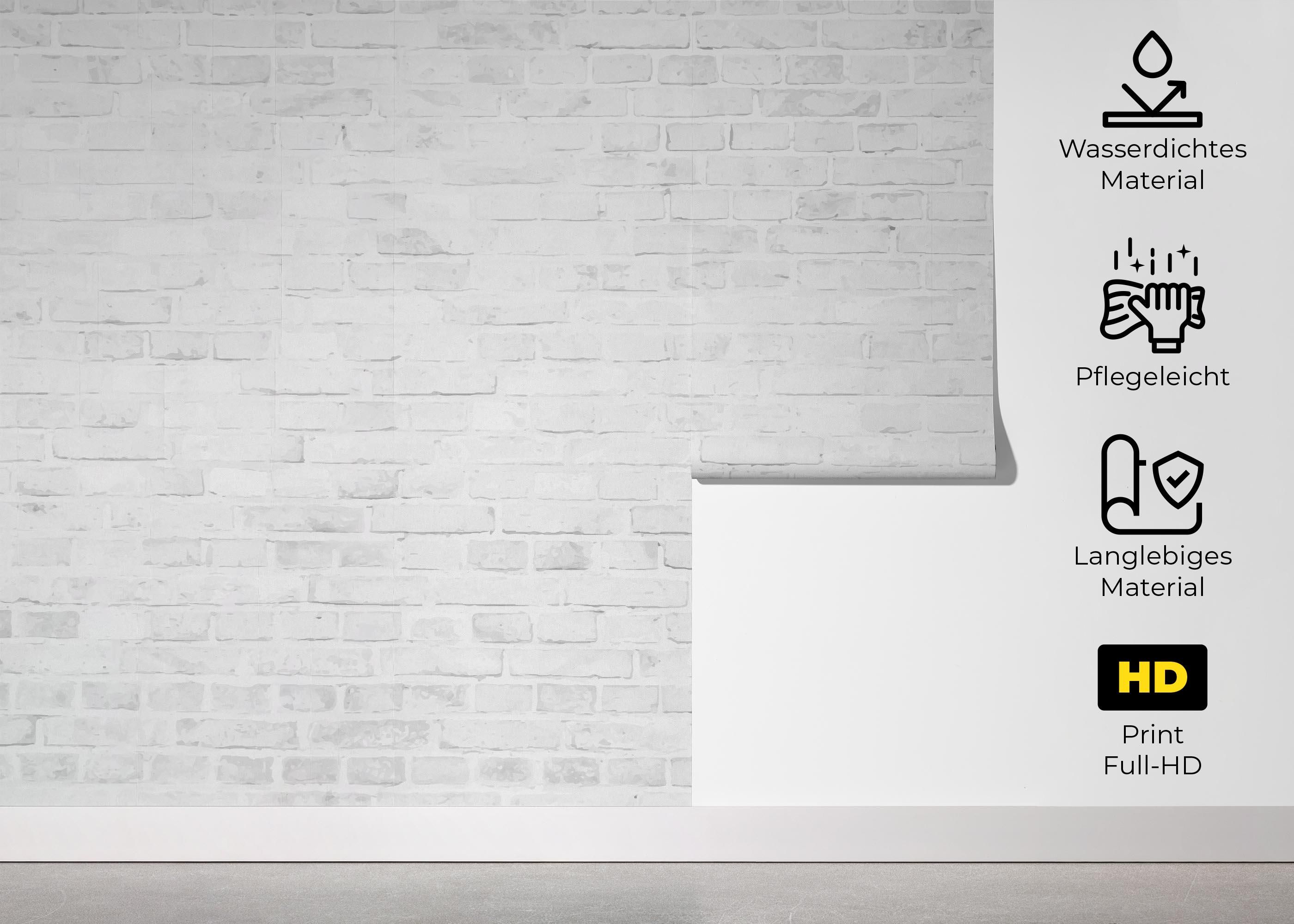 Light White Brick mockup 5