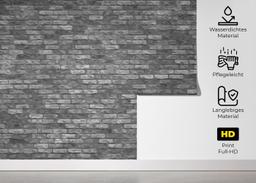 Small Dark Grey Brick mockup 5
