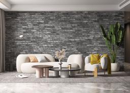 Small Dark Grey Brick mockup 6