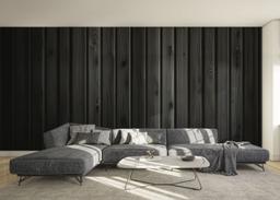 Black Wood Wall mockup 0