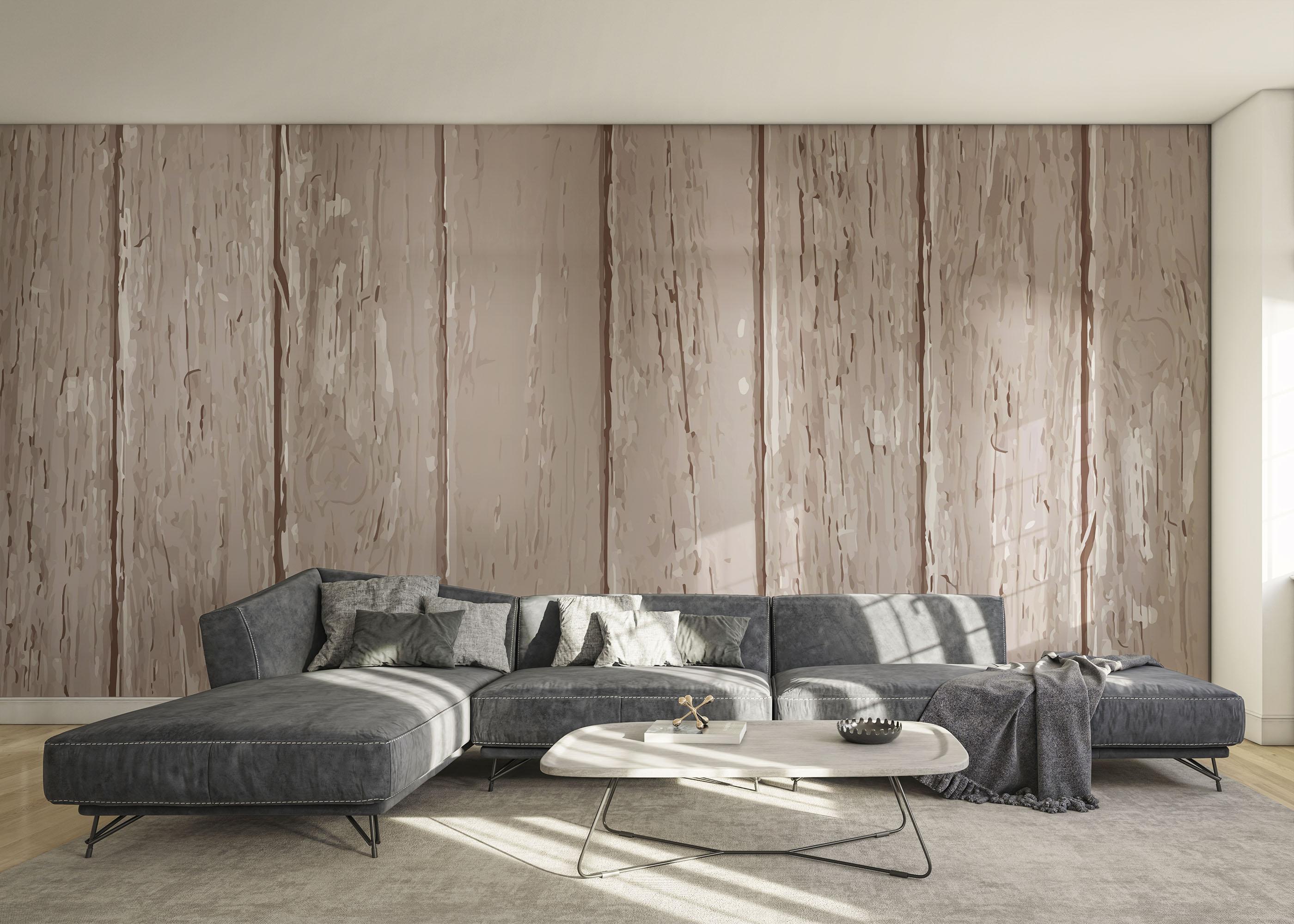 Fototapete Cool Wood Art mockup 0