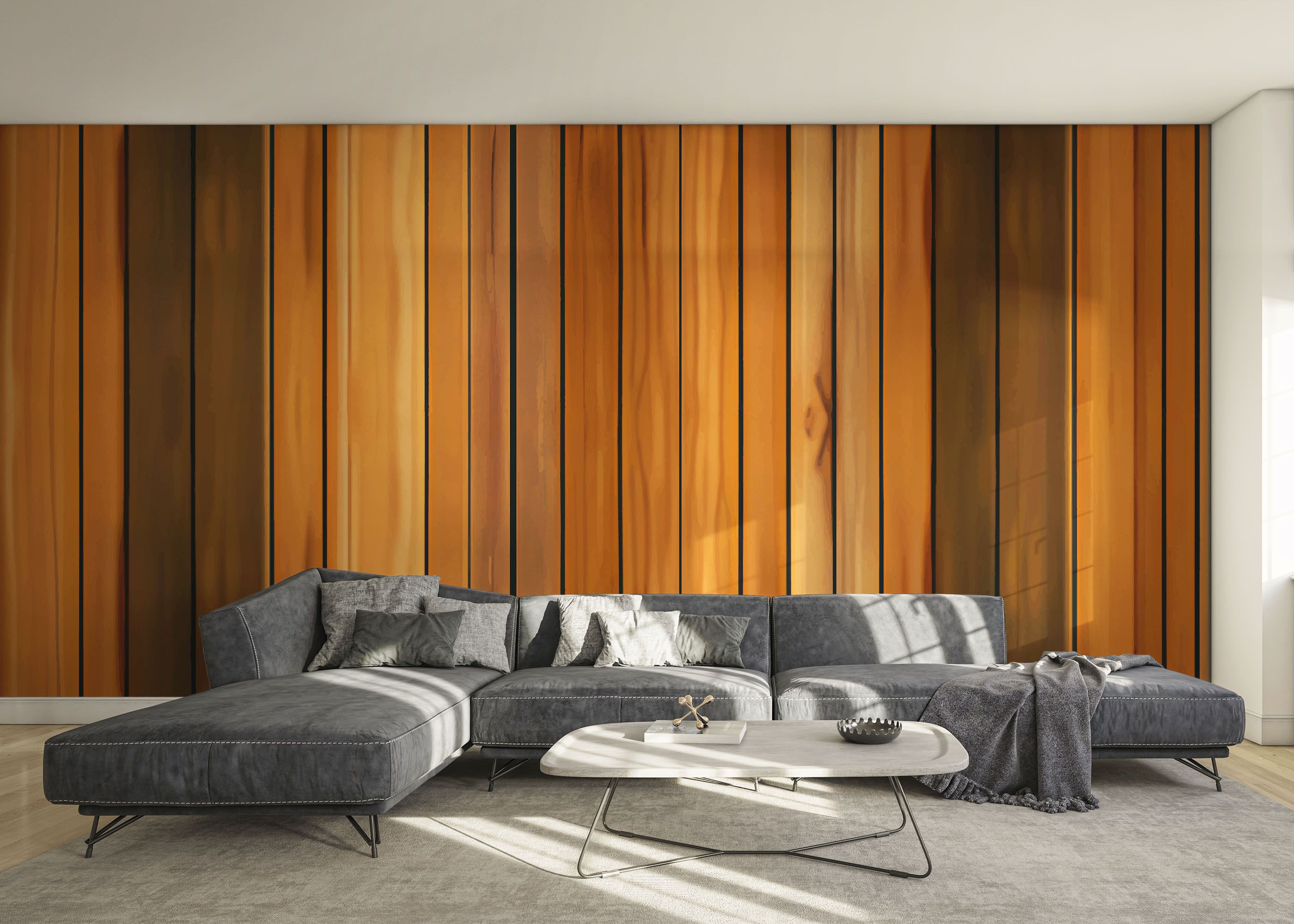 Orange Brown Wood mockup 0