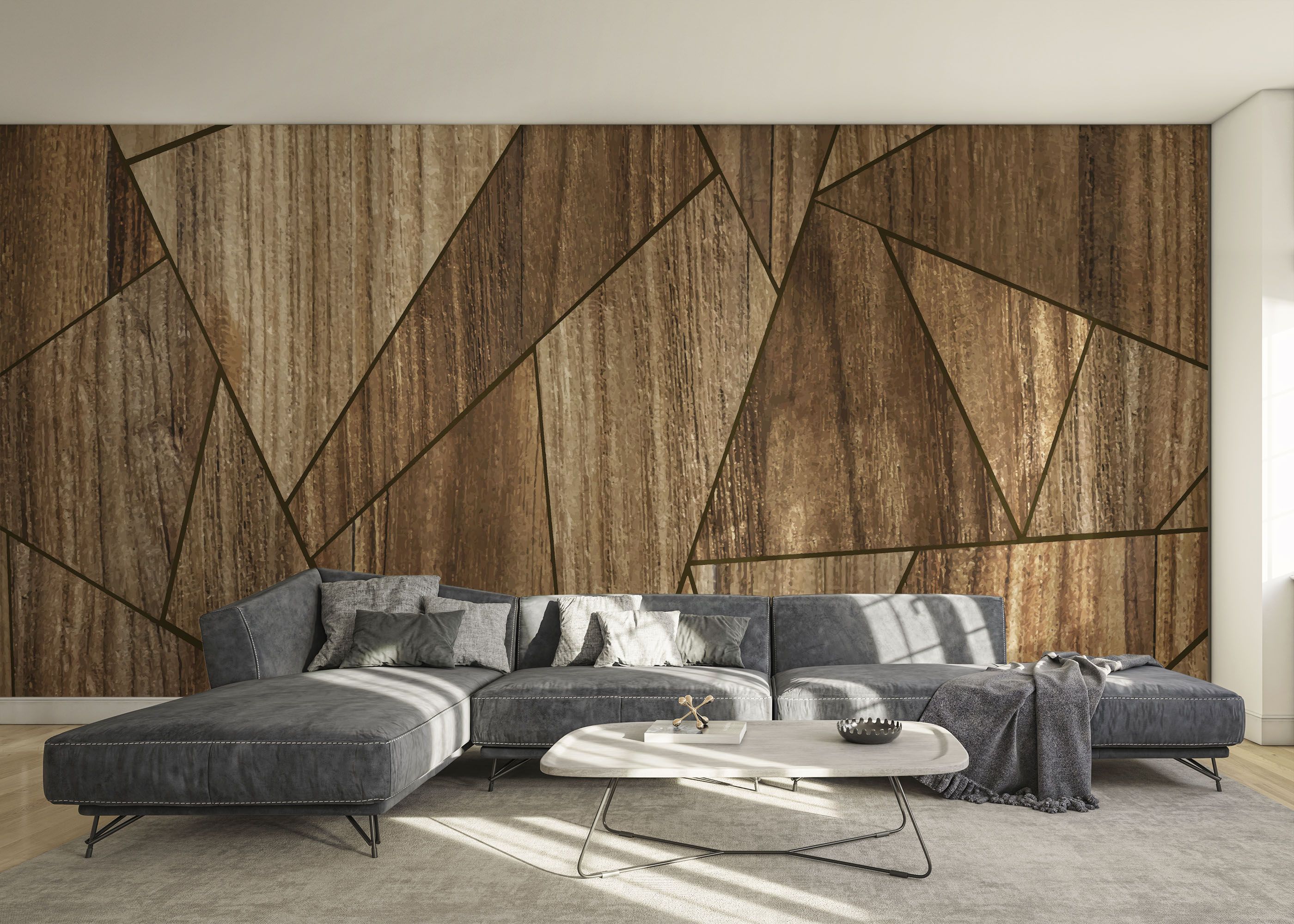 Wood Triangle mockup 0