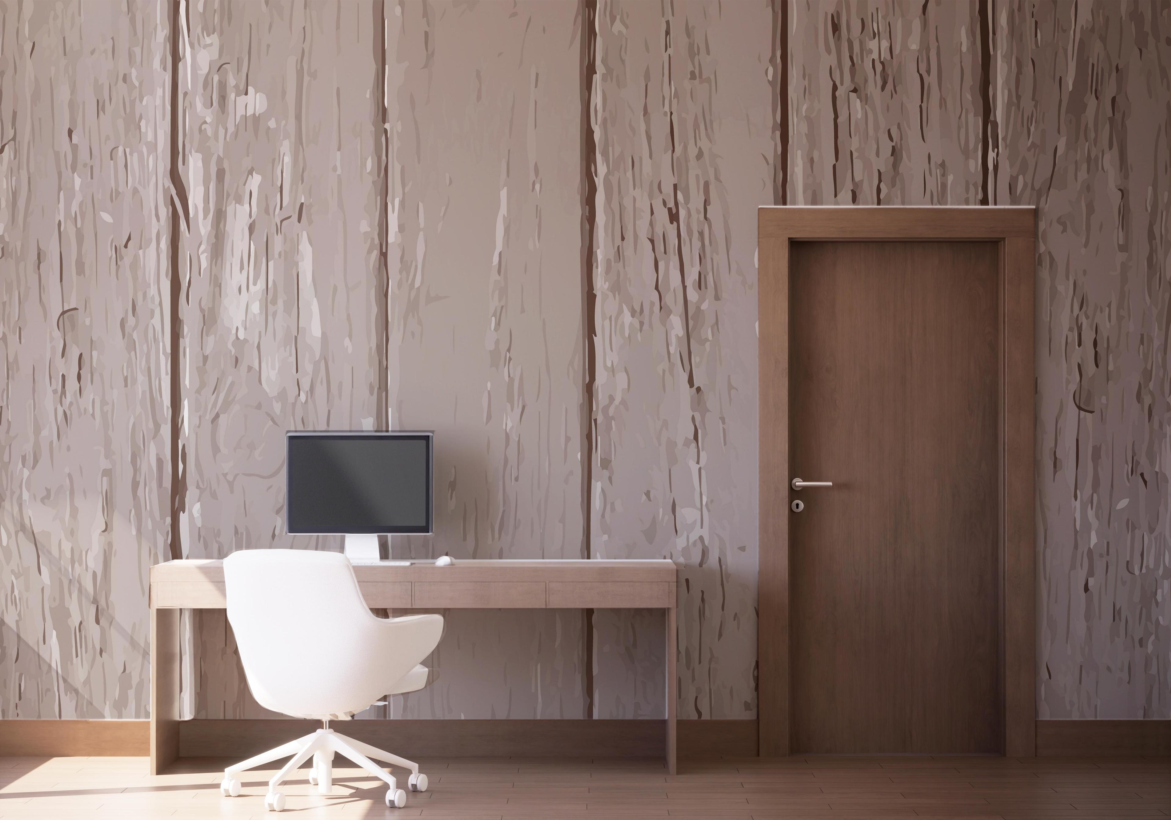 Fototapete Cool Wood Art mockup 1