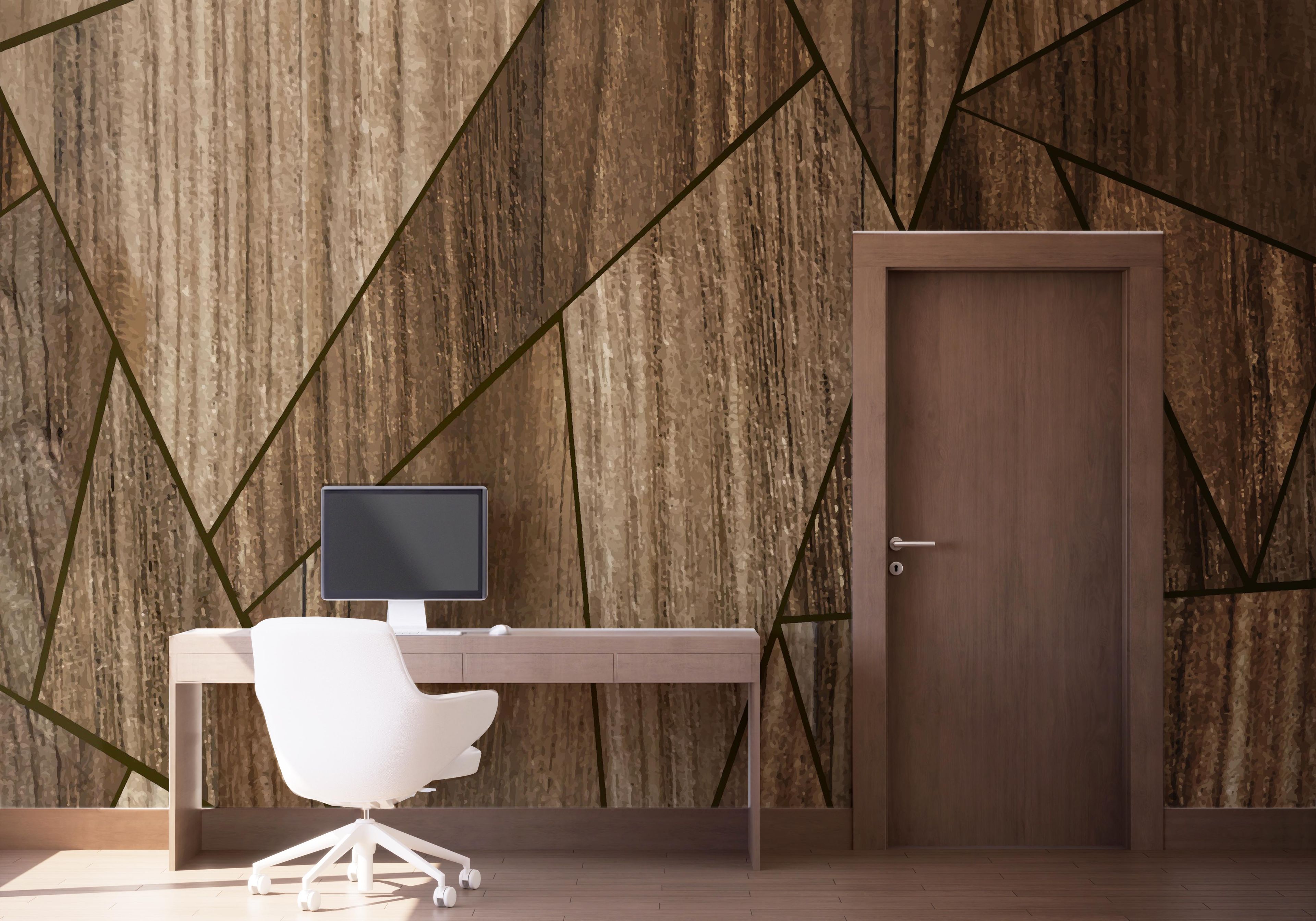 Wood Triangle mockup 1