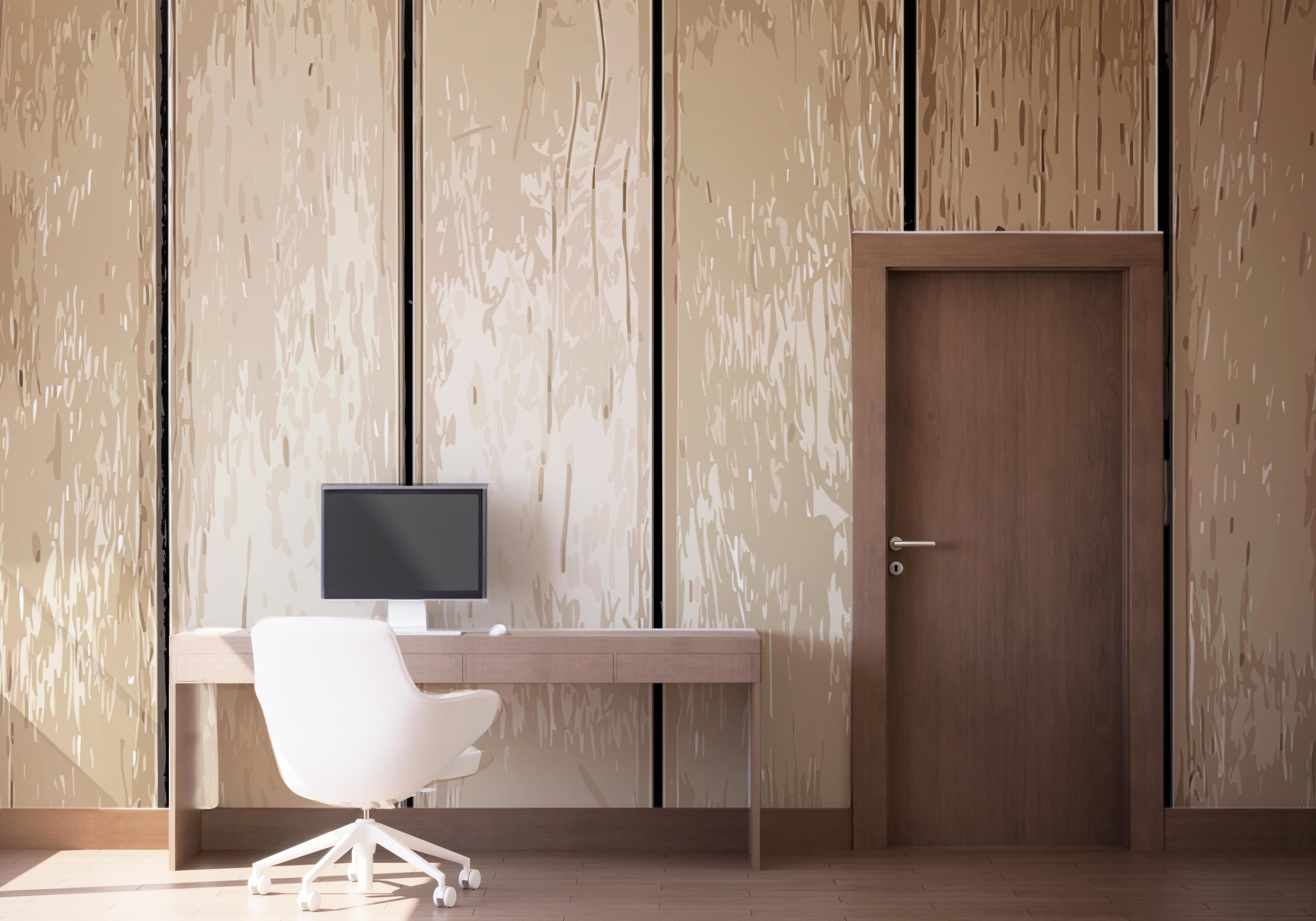 Fototapete Wooden Boards mockup 1