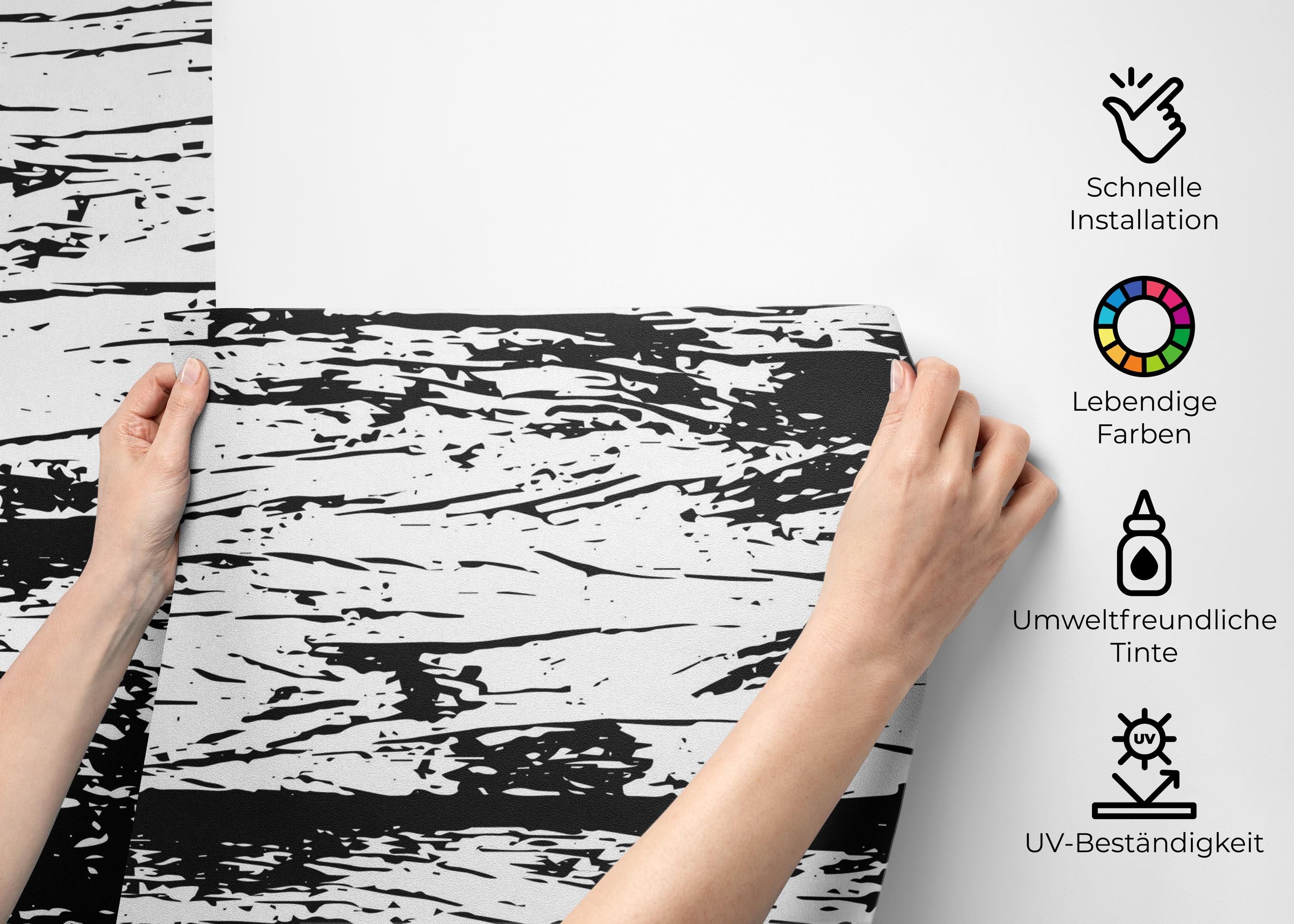 Black White Wood mockup 2