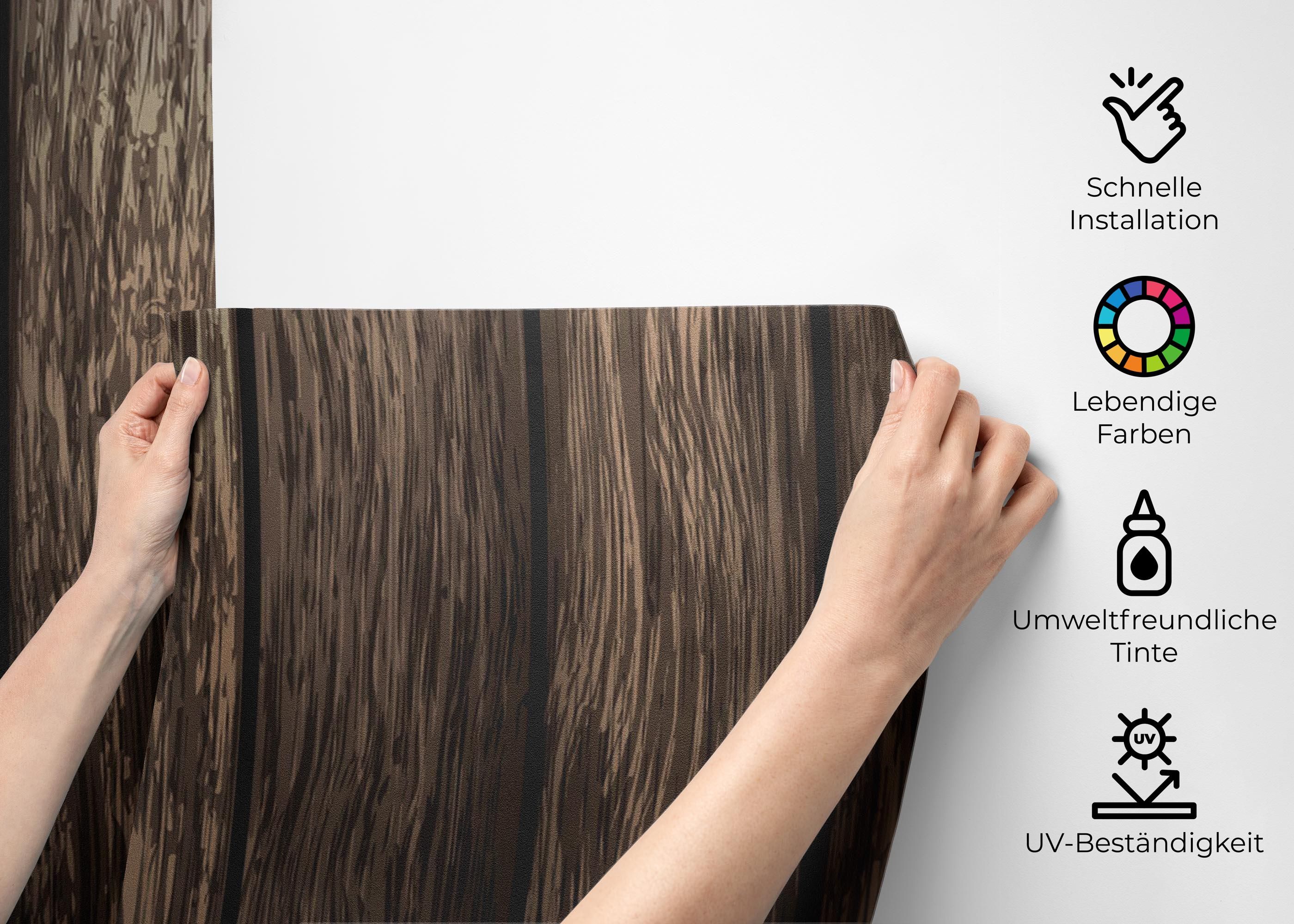 Brown Cream Wood mockup 2