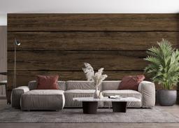 Wooden Brown Wall mockup 4
