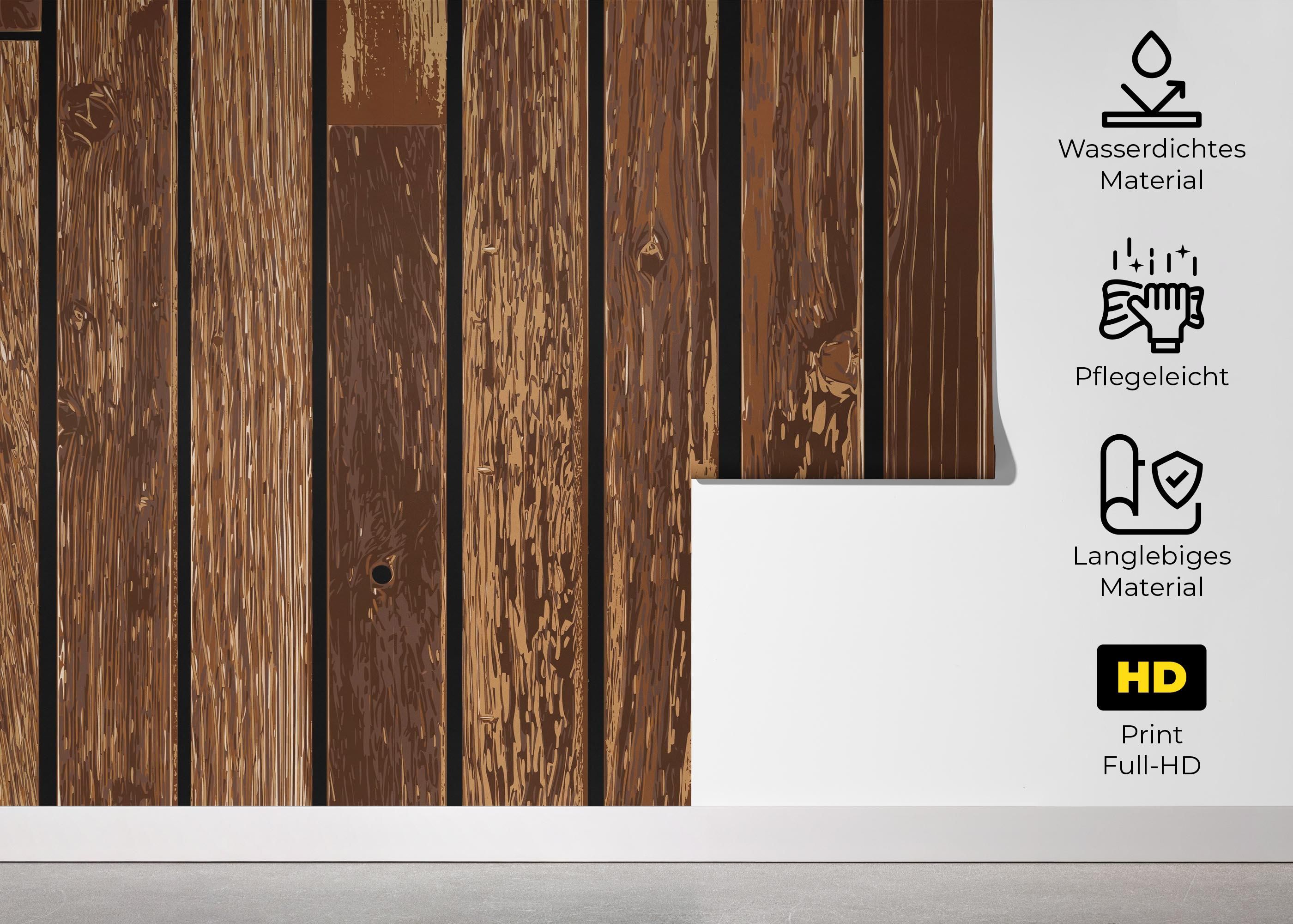 Black Brown Wood mockup 5
