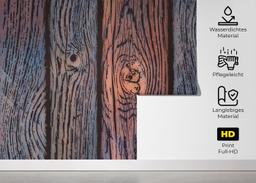 Colorful Wood Wall mockup 5