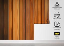 Orange Brown Wood mockup 5
