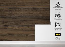 Wooden Brown Wall mockup 5