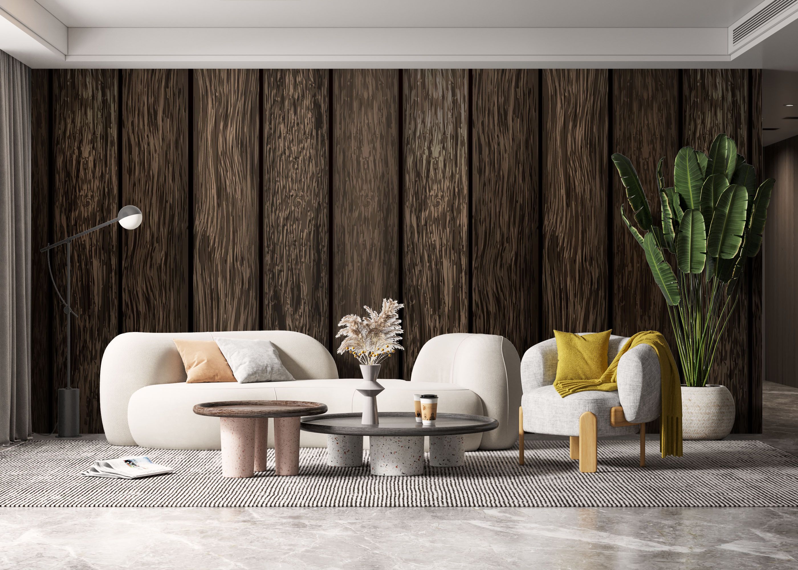 Brown Cream Wood mockup 6