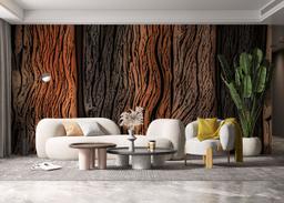 Orange Black Wood mockup 6