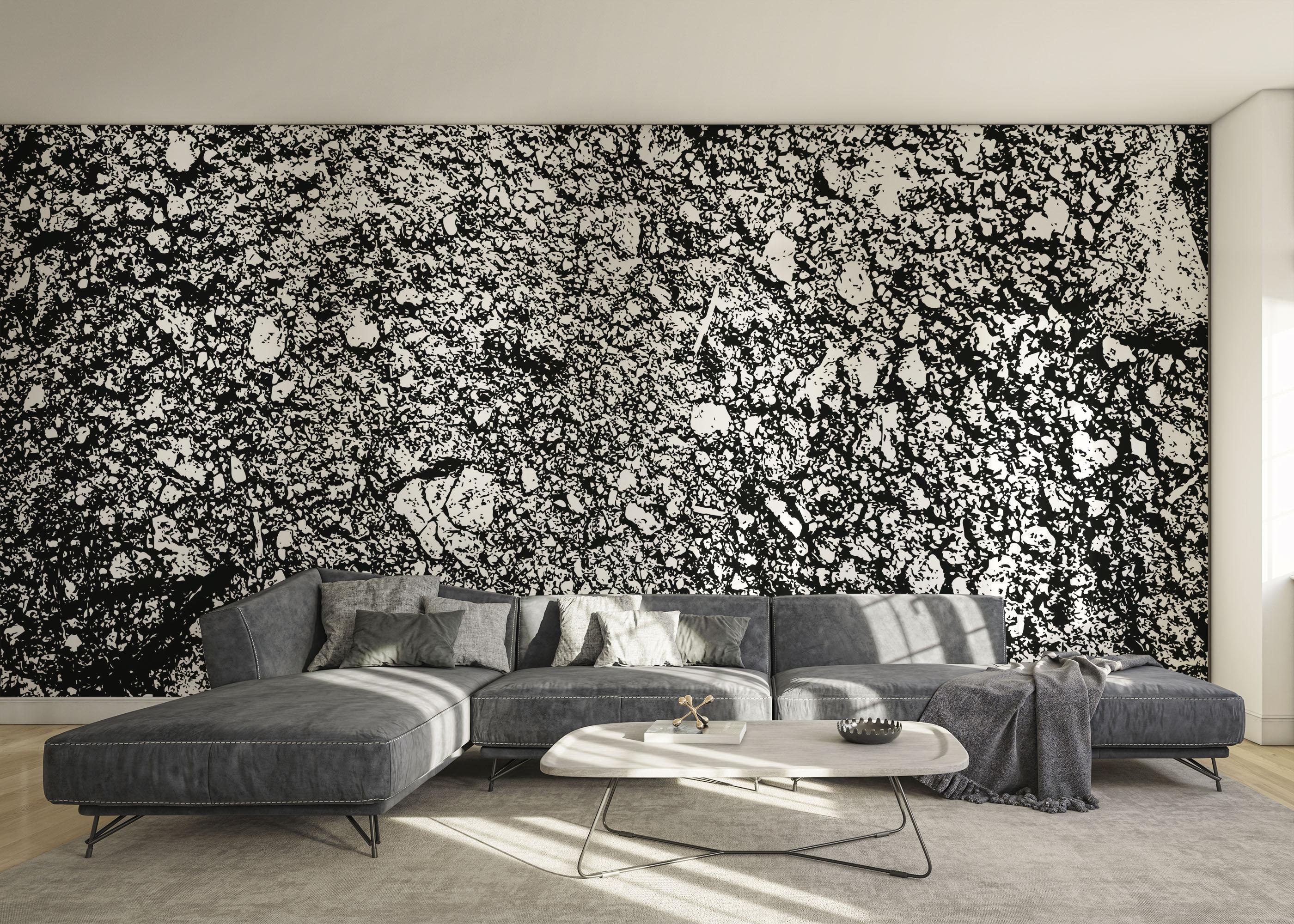 Fototapete Stamp Texture View mockup 0