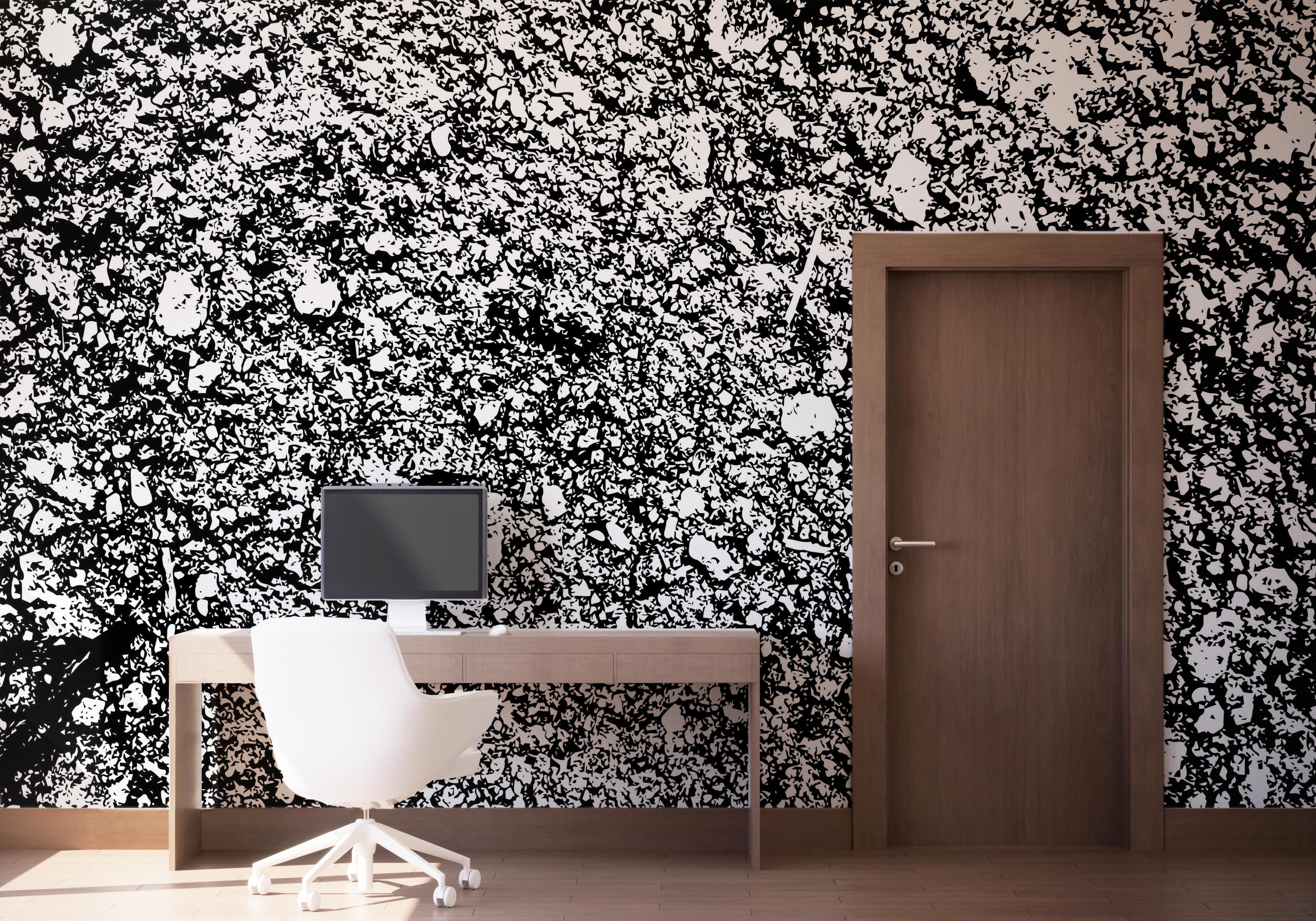 Fototapete Stamp Texture View mockup 1