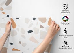 Cream Blue Stone mockup 2