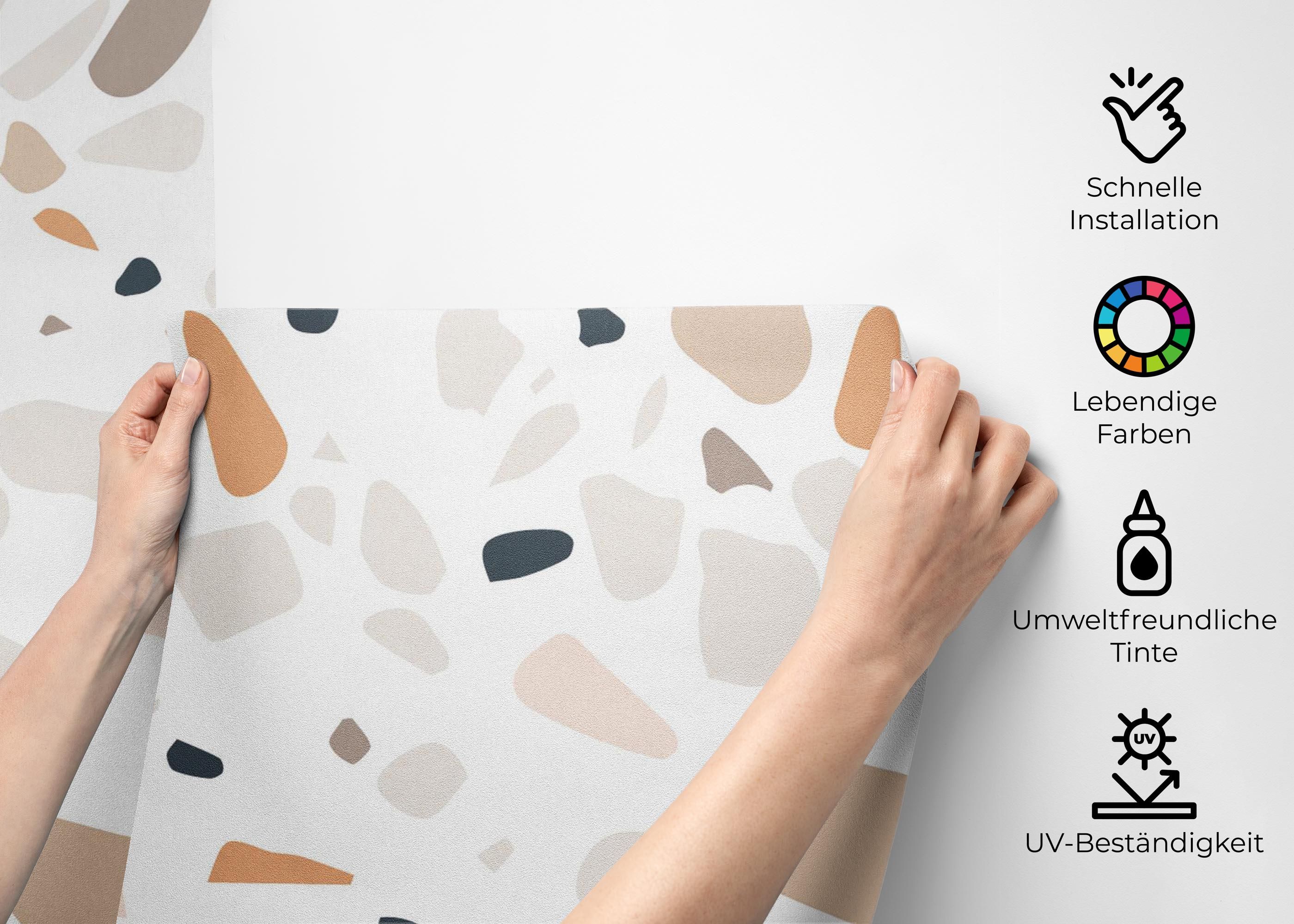 Cream Blue Stone mockup 2