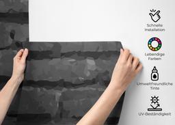 Dark Grey Stone Wall mockup 2