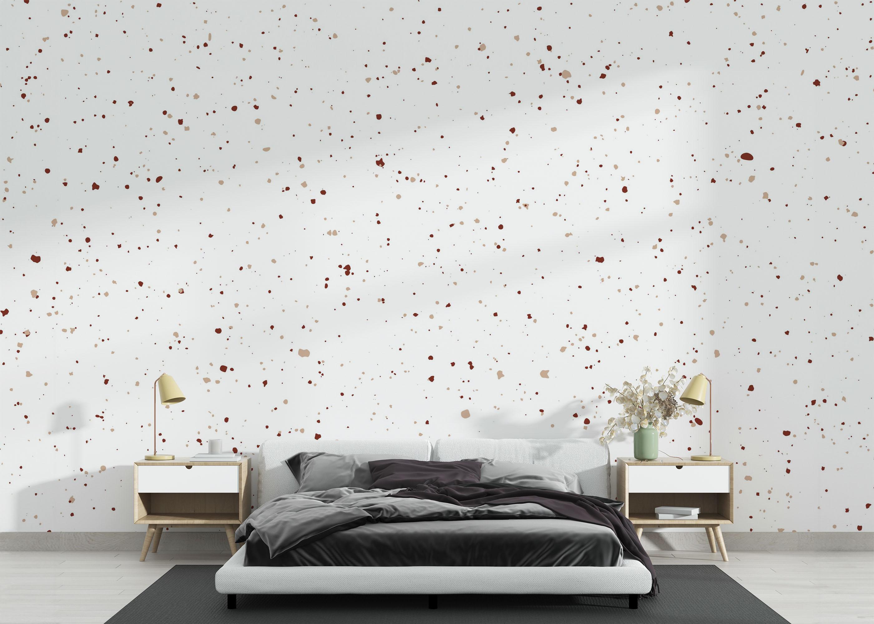 Fototapete Small Pebbles Wall mockup 3