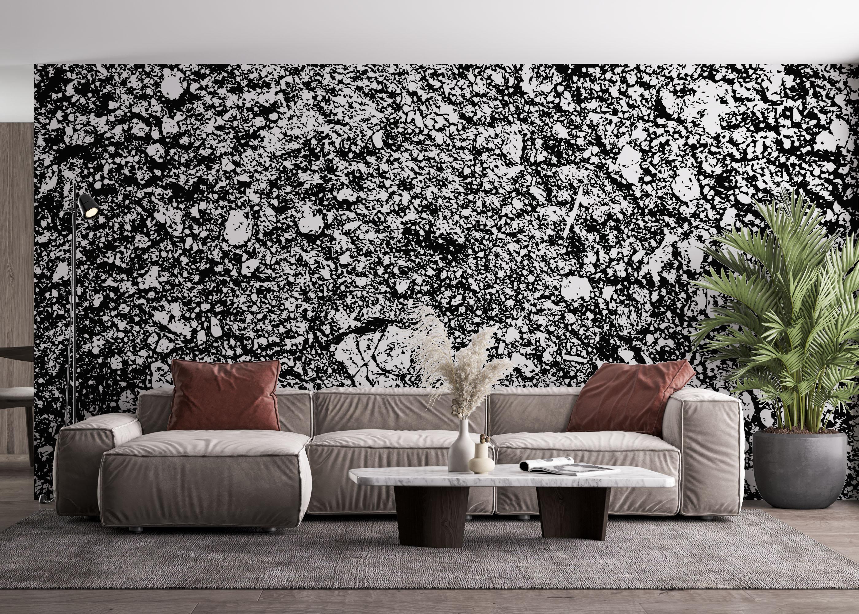 Fototapete Stamp Texture View mockup 4