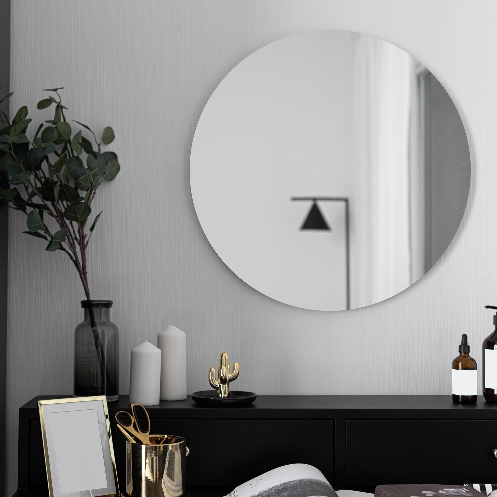 Runder Spiegel mockup 2