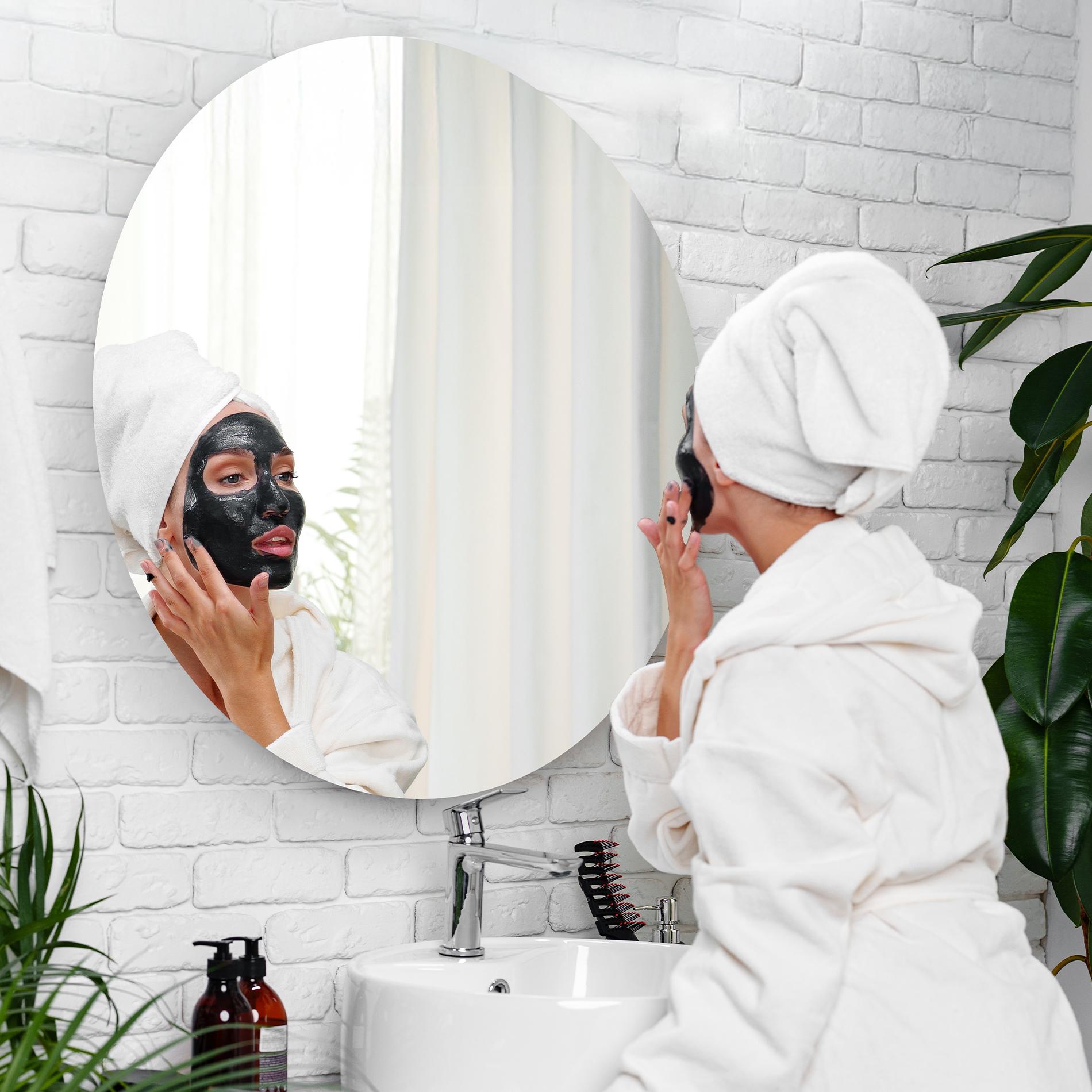 Runder Spiegel mockup 6