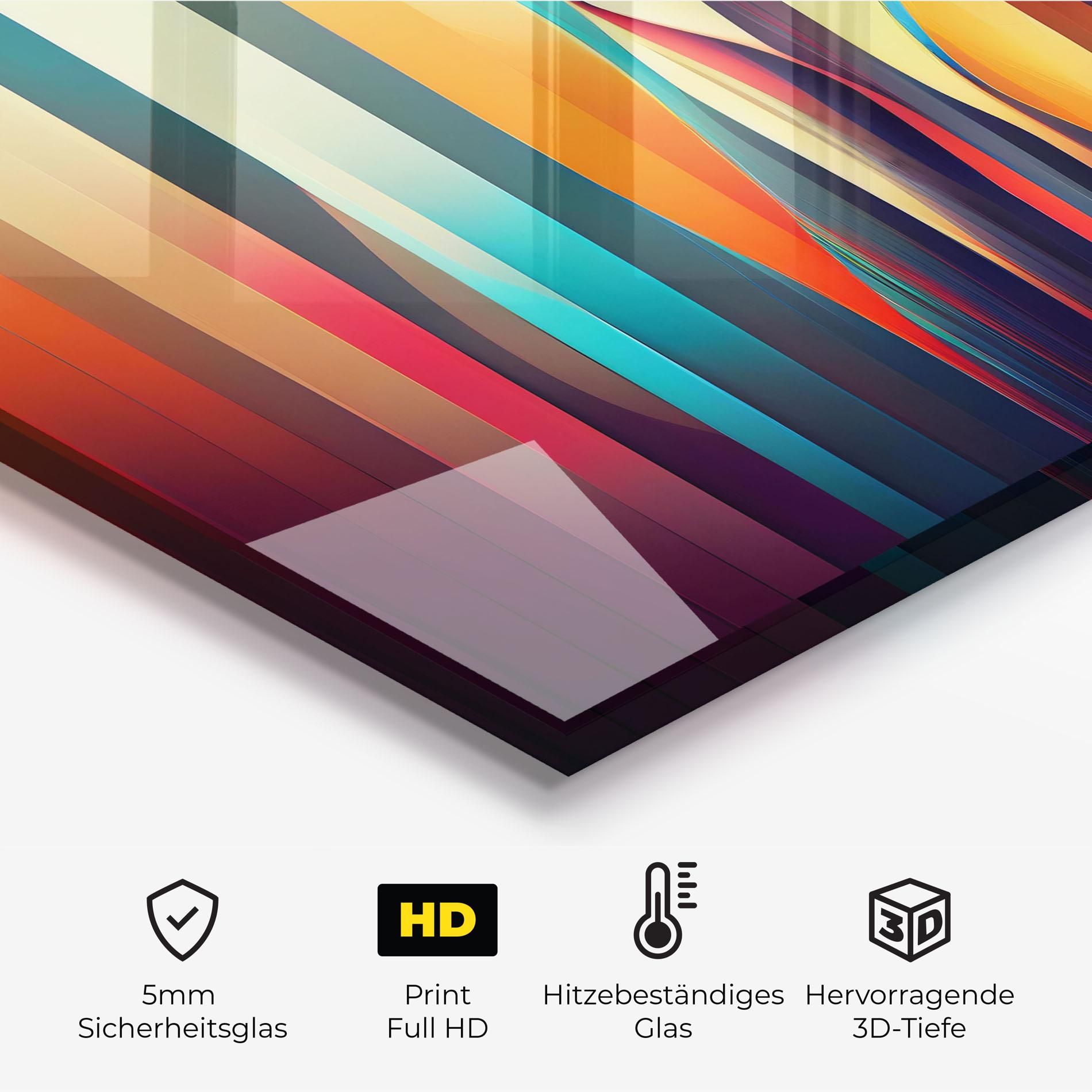 Colorful Geometric Background mockup 2