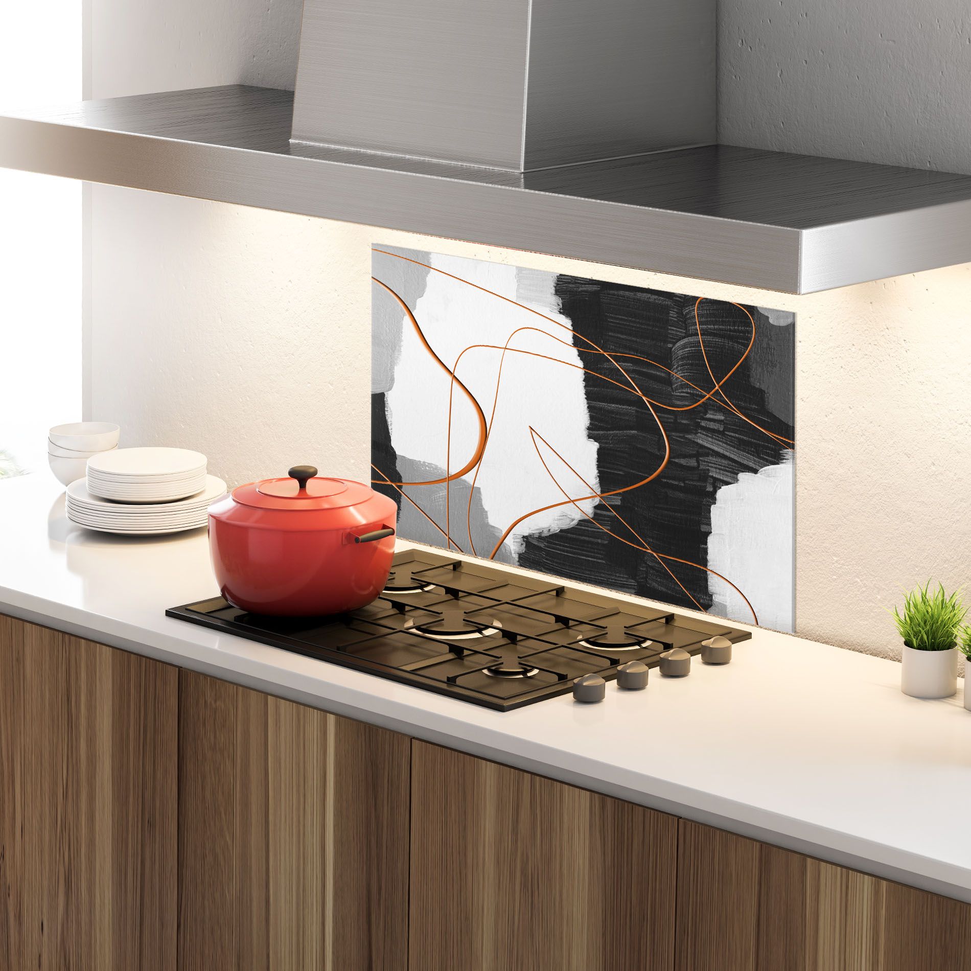 Abstract Ink Painting mockup 4