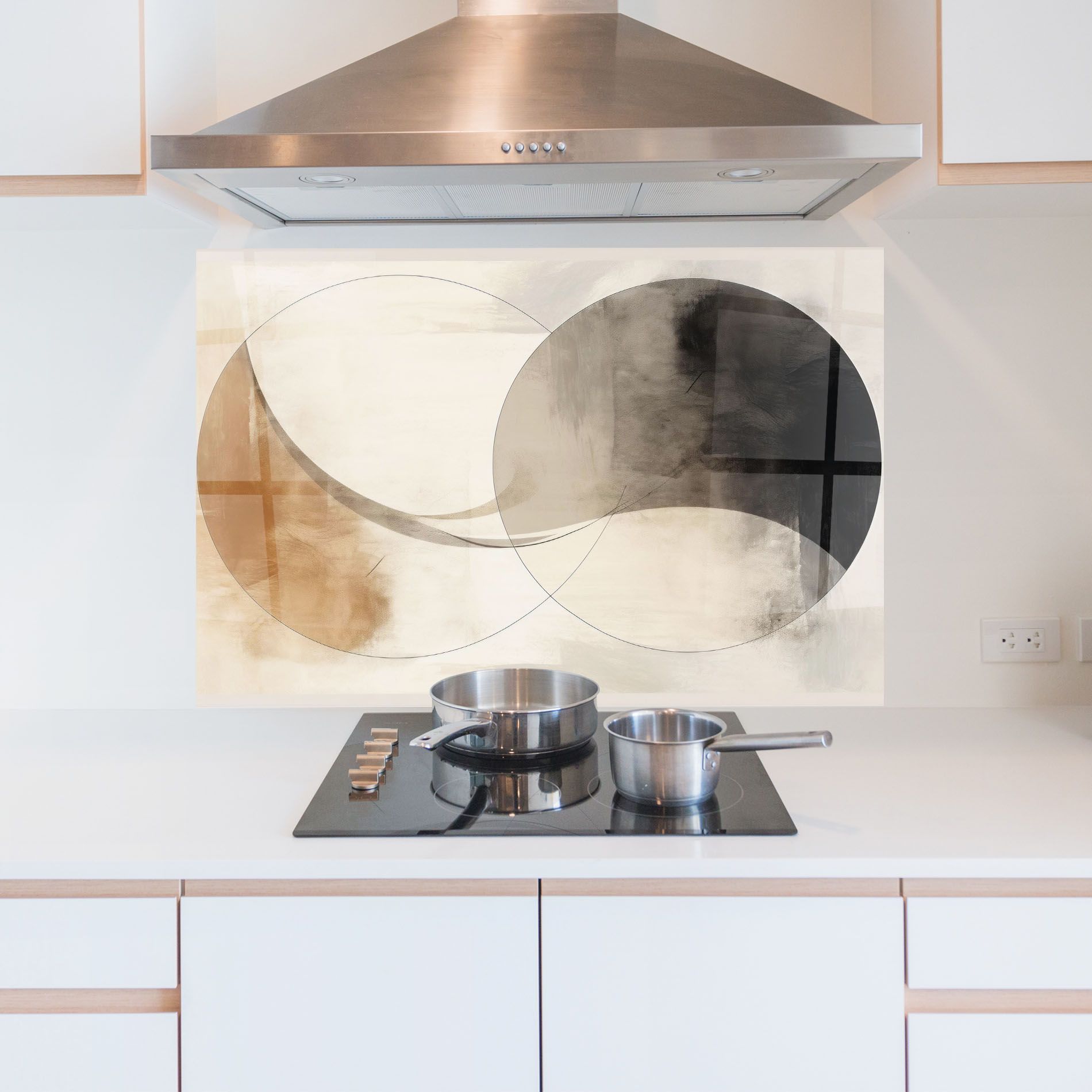 Abstract Circle Painting mockup 5