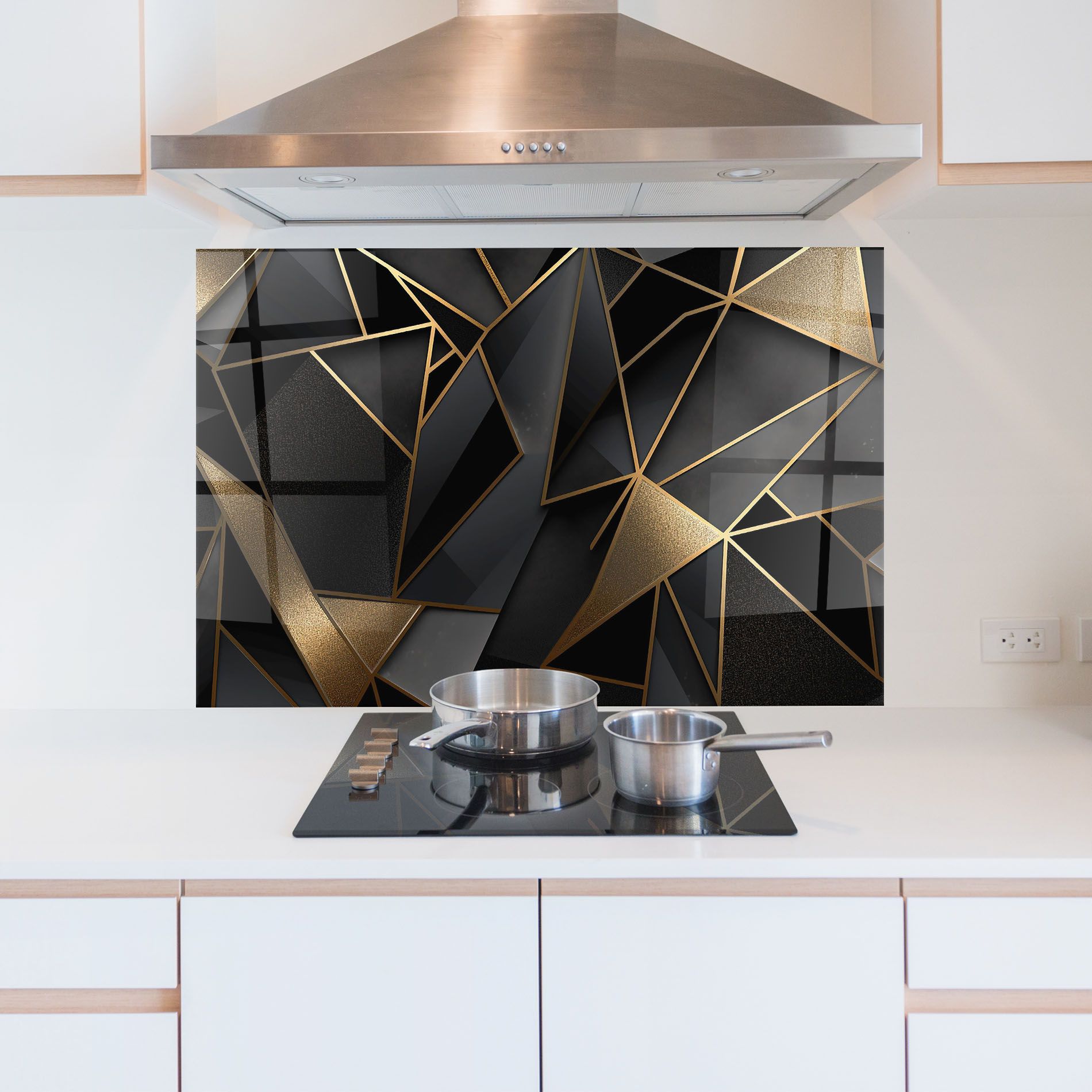 Abstract Golden Art mockup 5