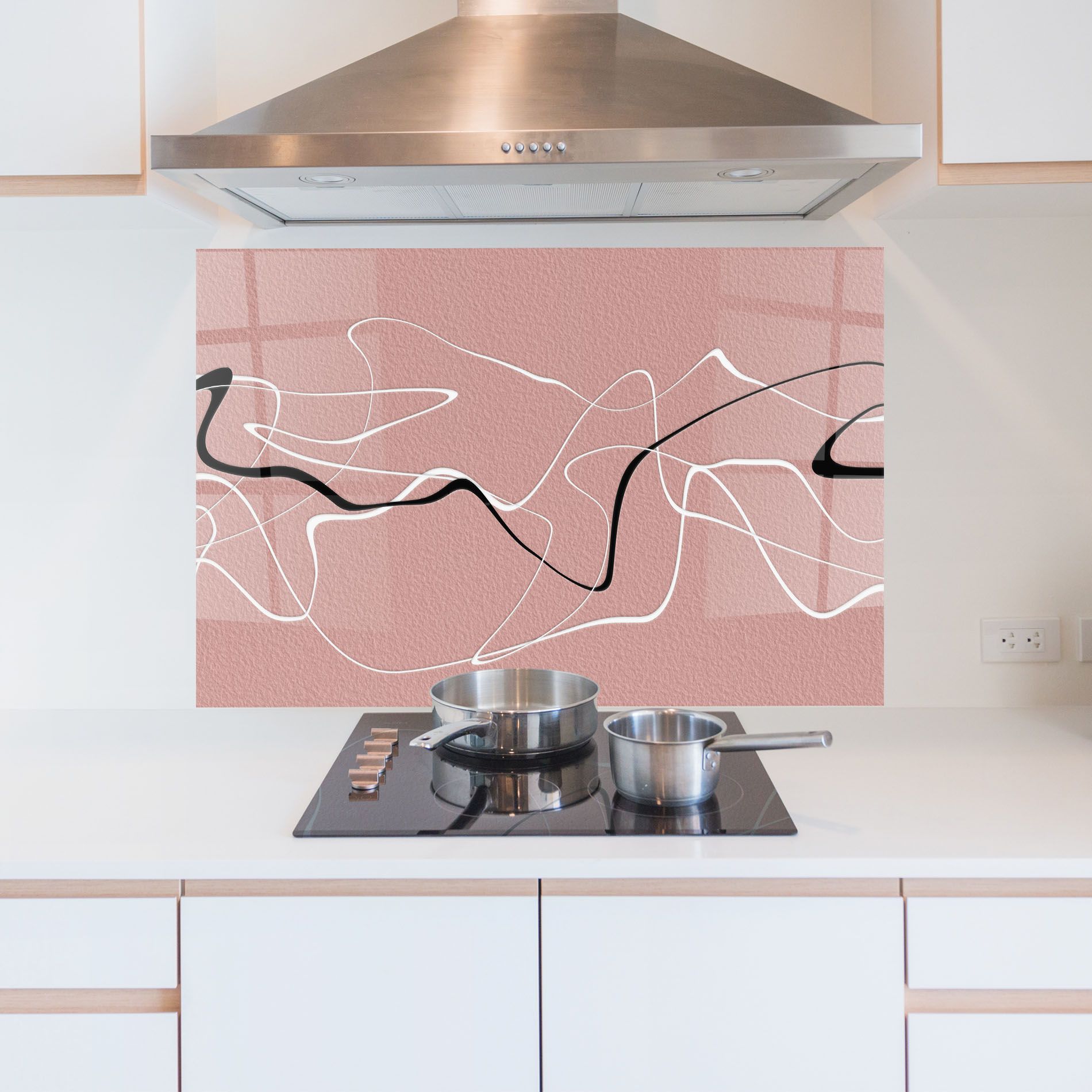 Abstract Pink Painting mockup 5