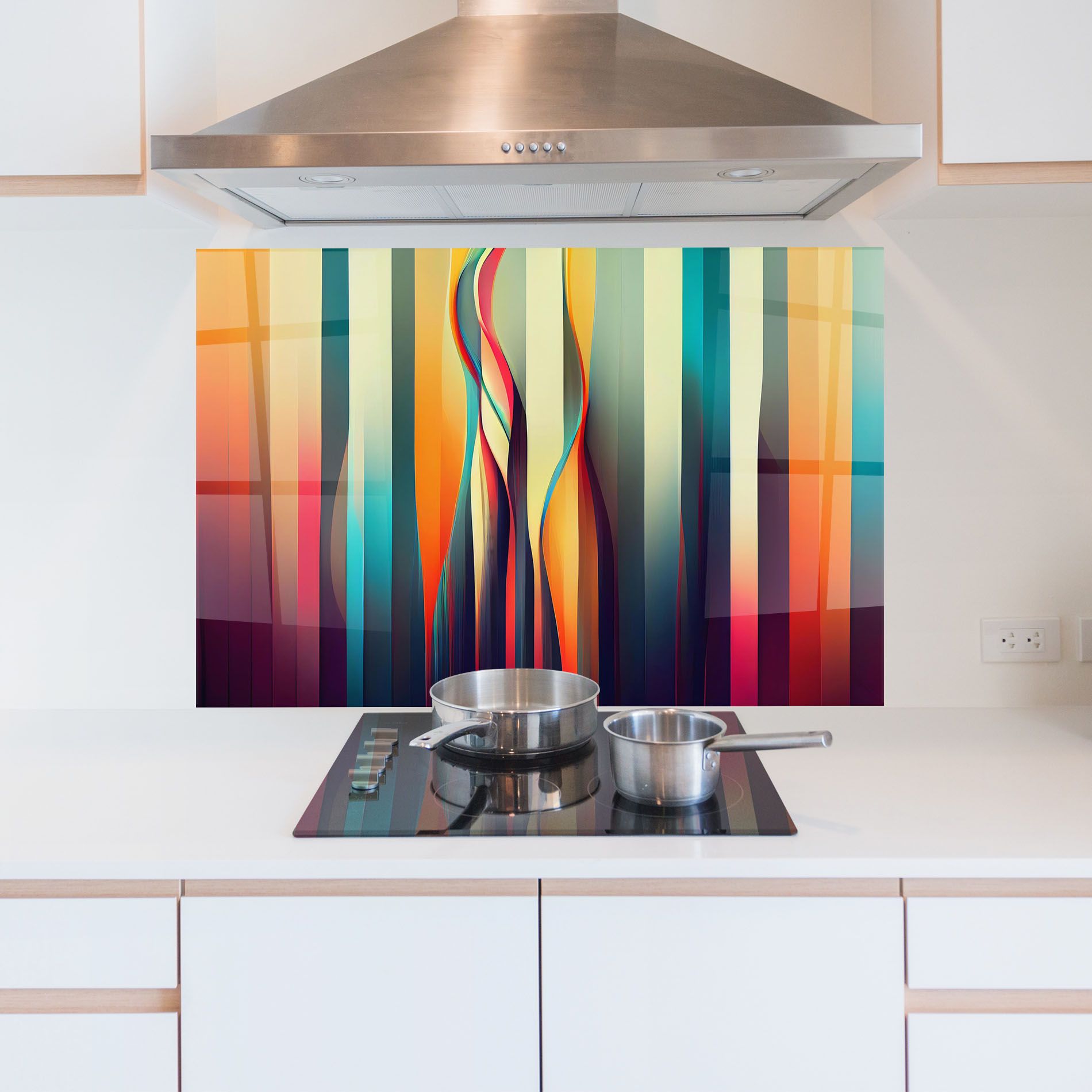 Colorful Geometric Background mockup 5