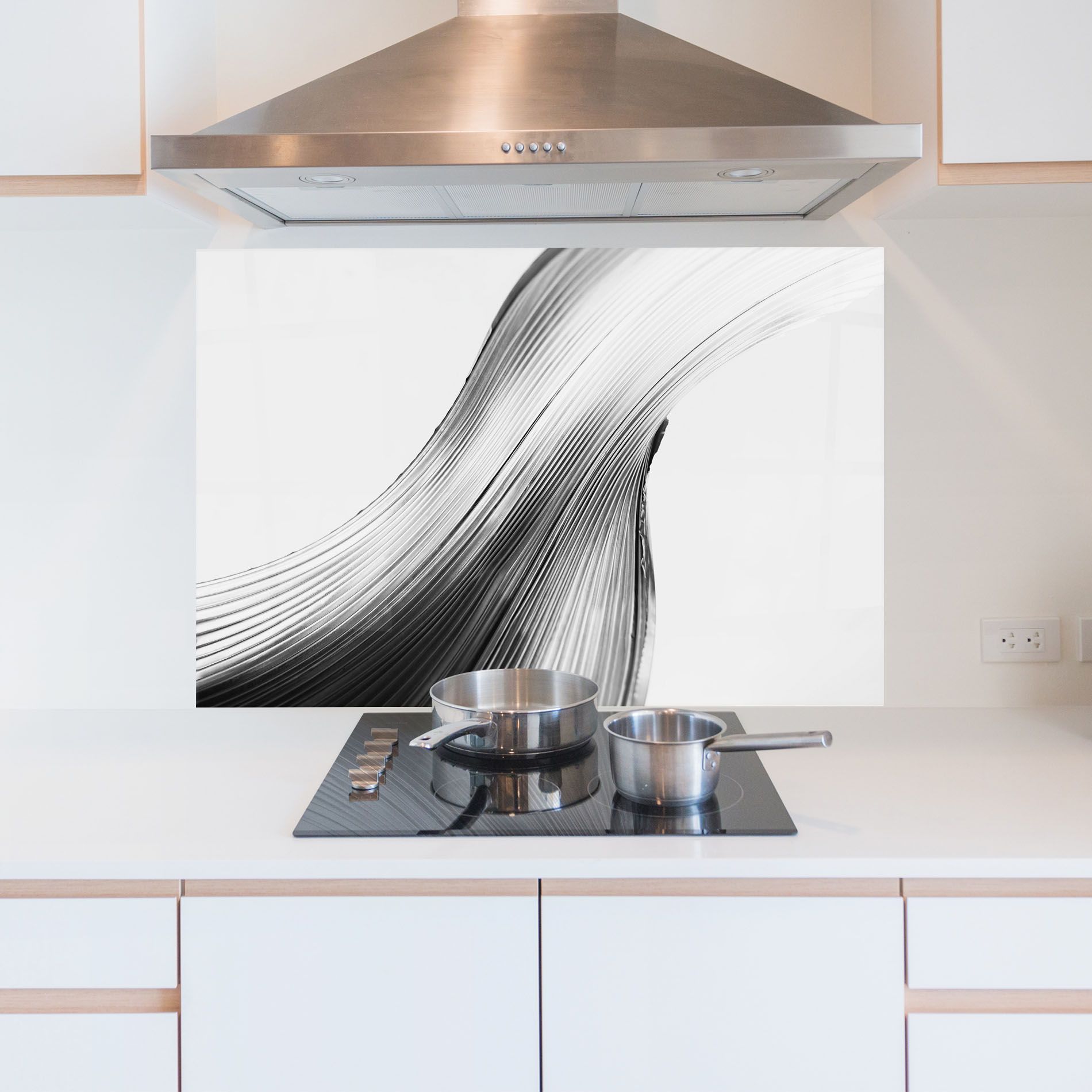 Monochrome Wave mockup 5