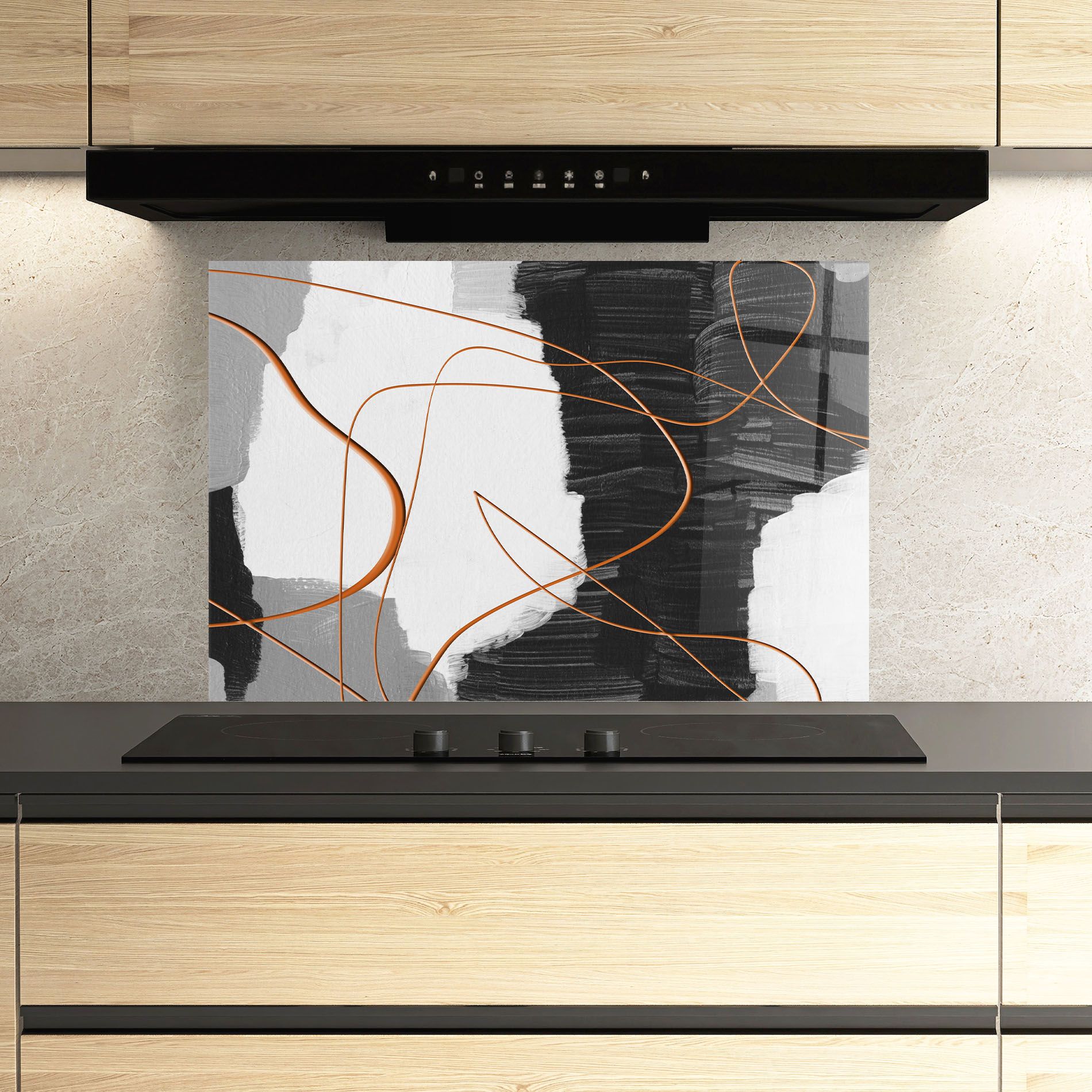 Abstract Ink Painting mockup 3