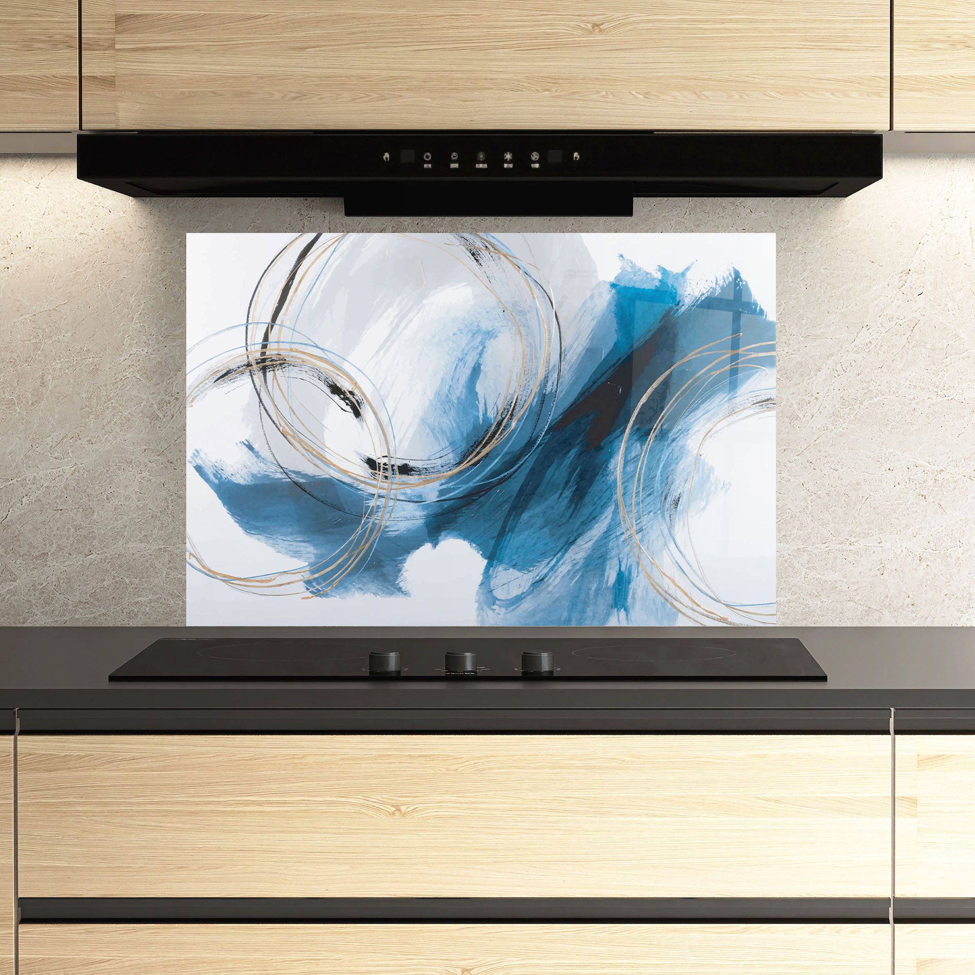 Beautiful Abstract Painting mockup 3