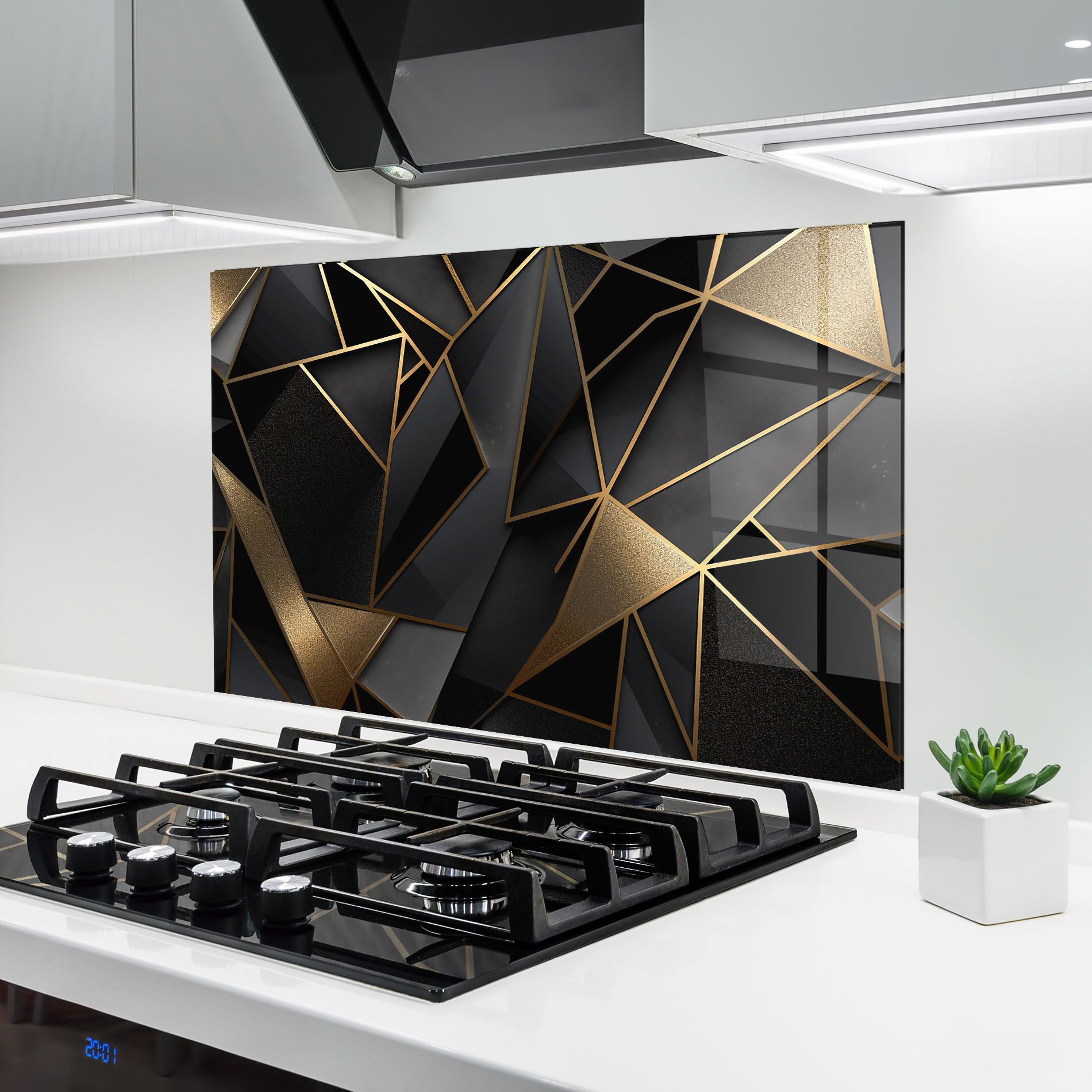 Abstract Golden Art mockup 6