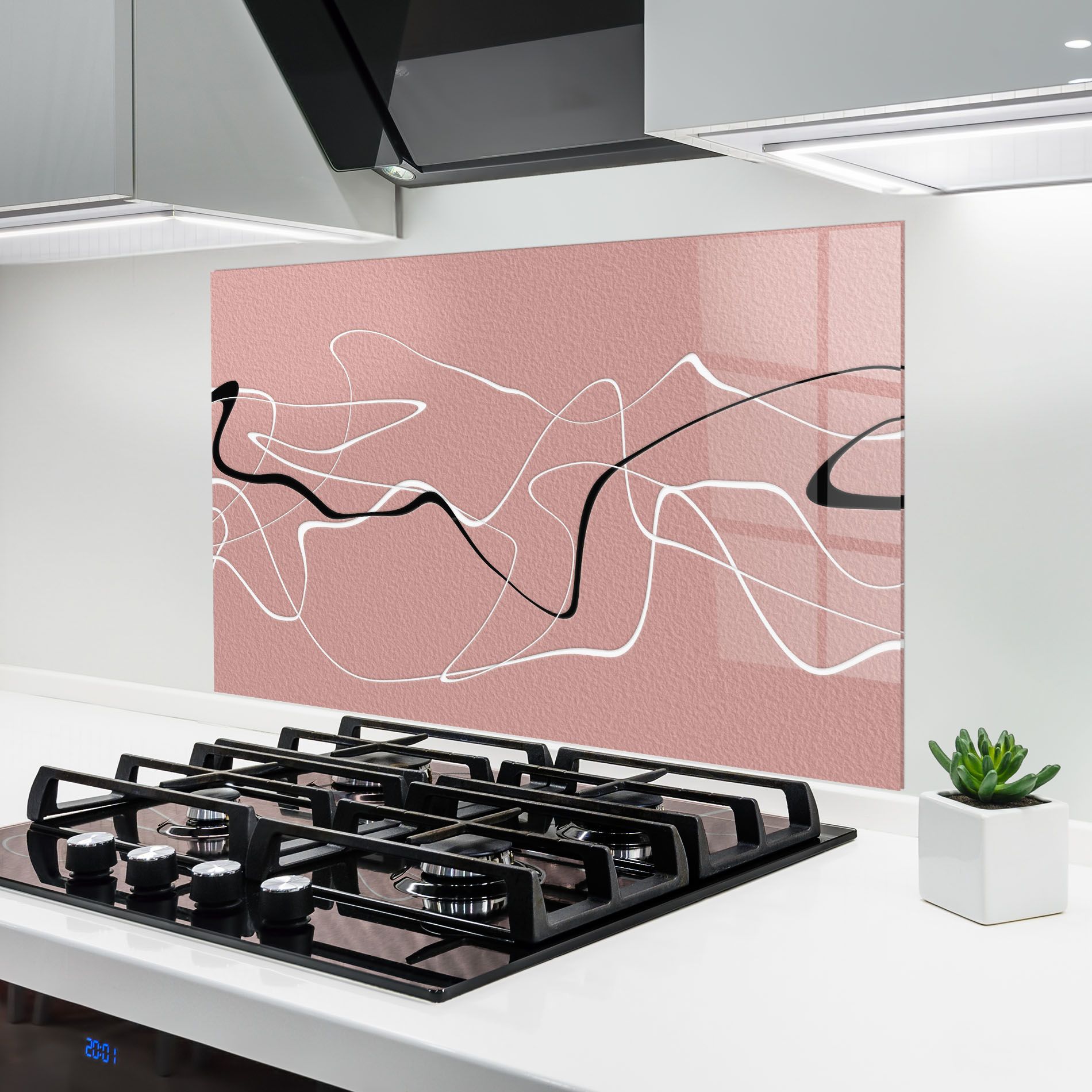 Abstract Pink Painting mockup 6