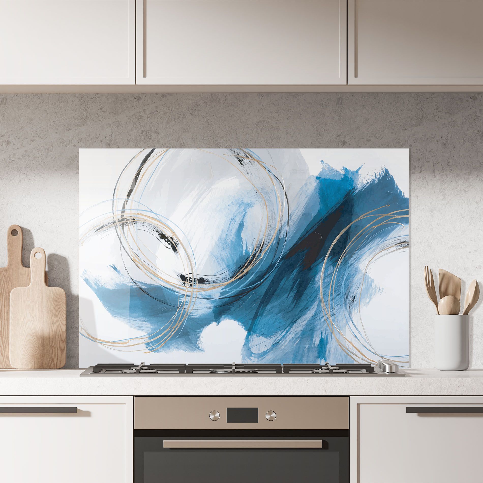 Beautiful Abstract Painting mockup 7