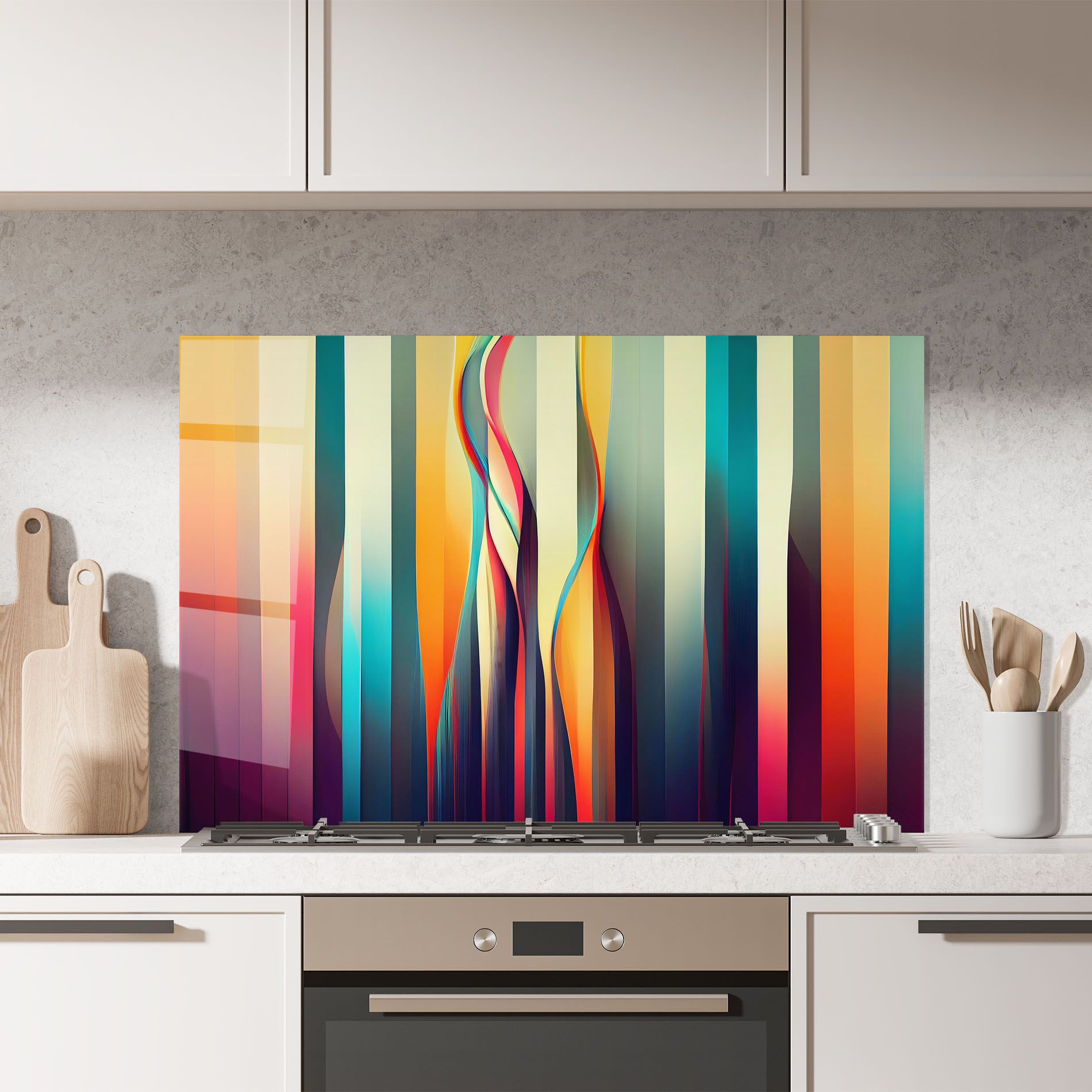 Colorful Geometric Background mockup 7