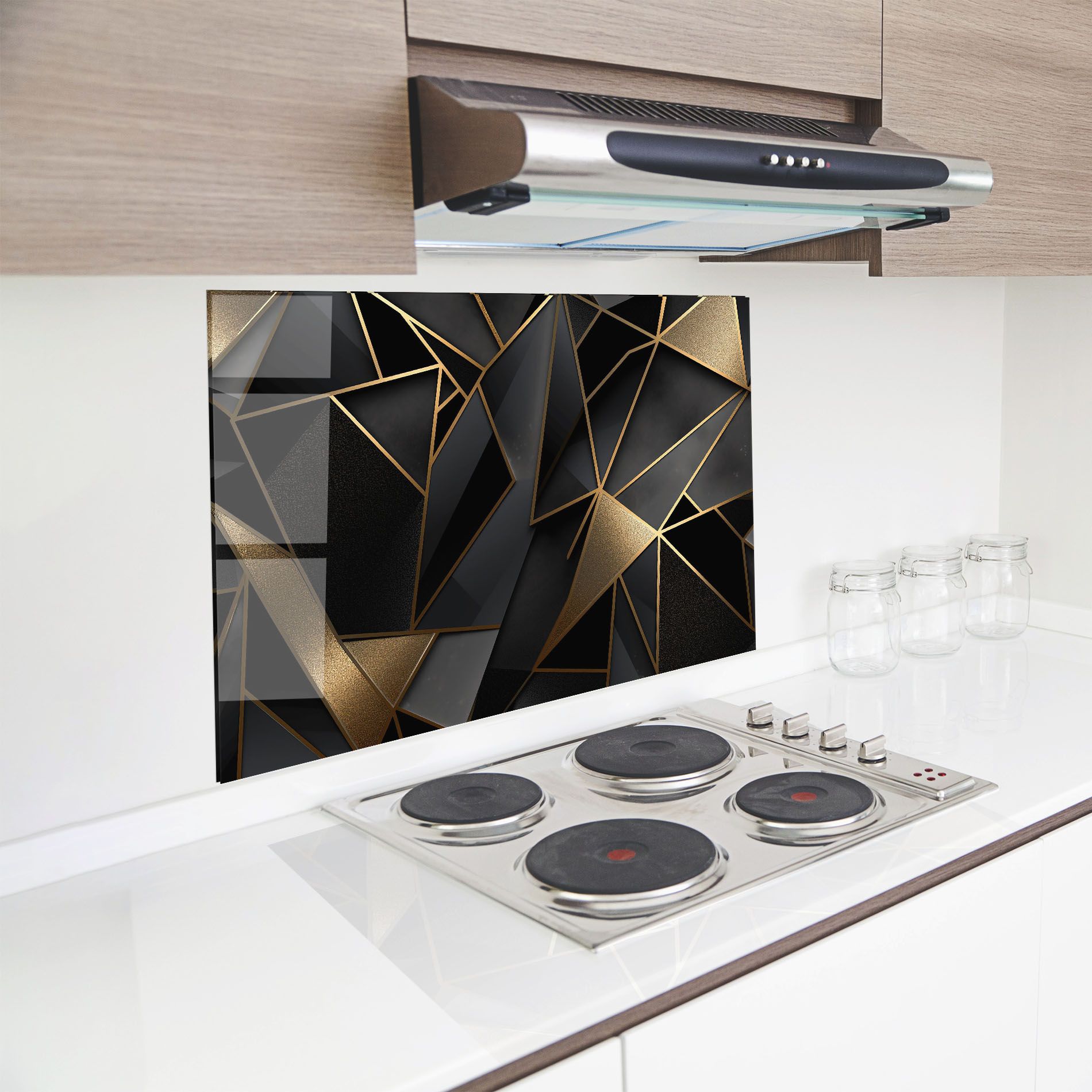 Abstract Golden Art mockup 8