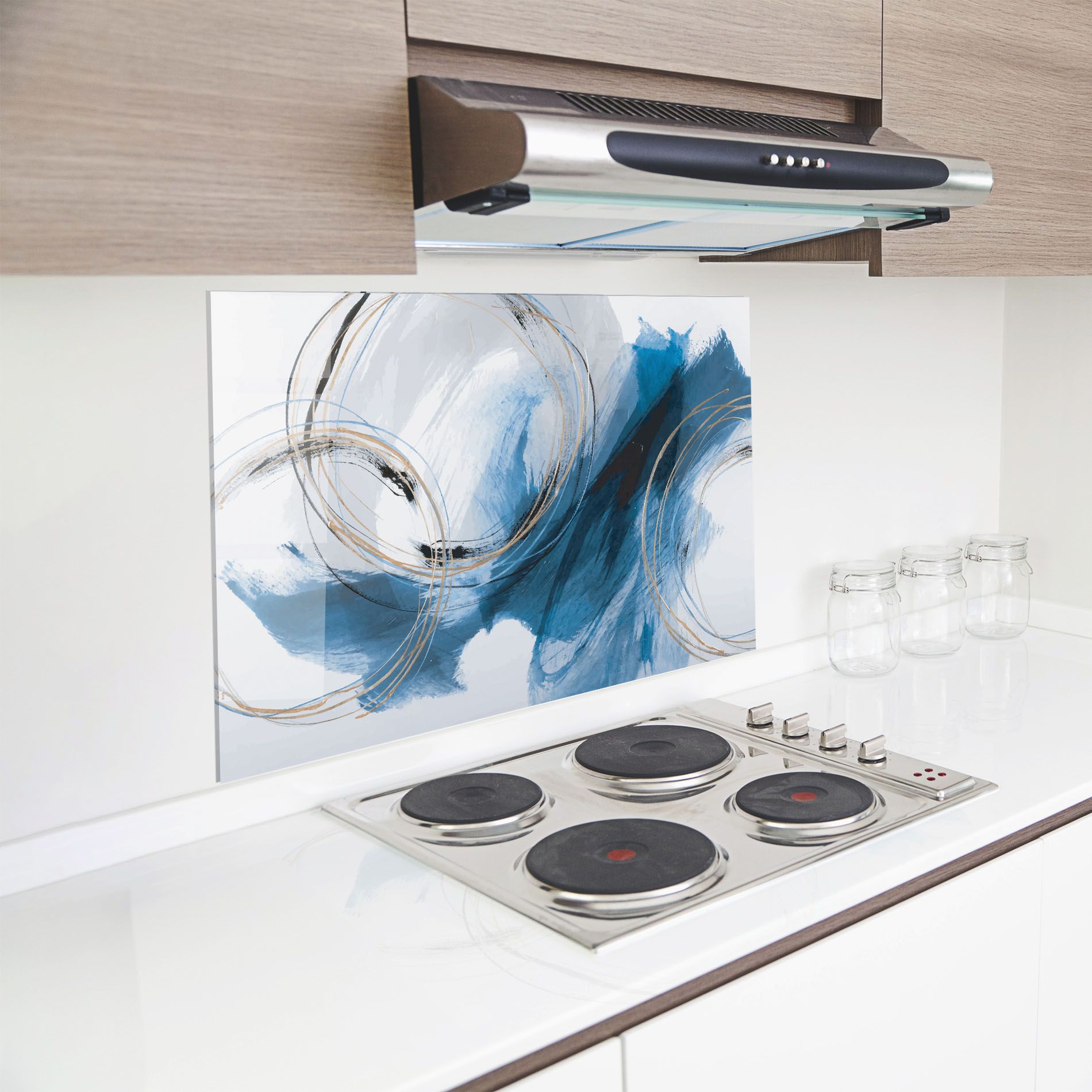 Beautiful Abstract Painting mockup 8