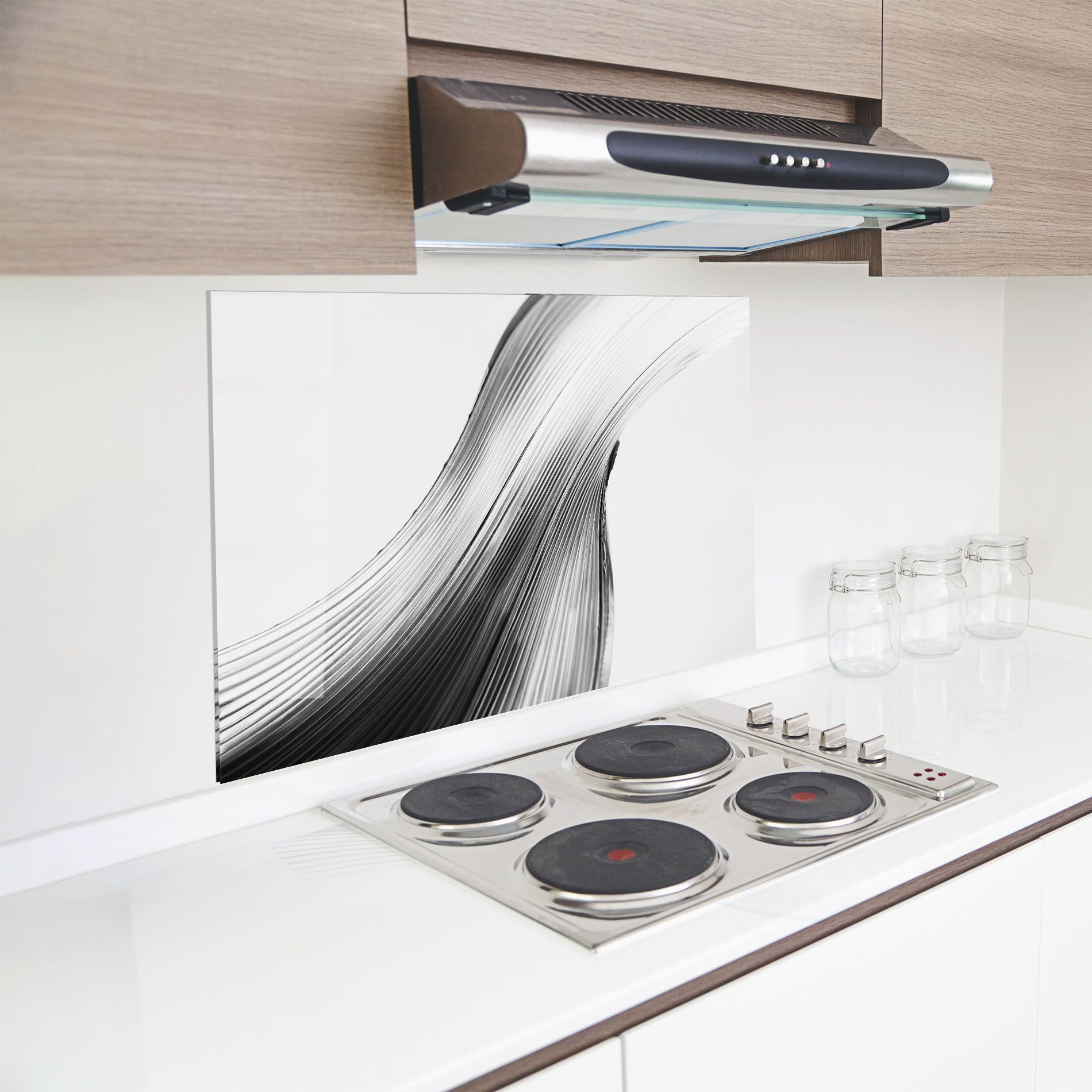 Monochrome Wave mockup 8