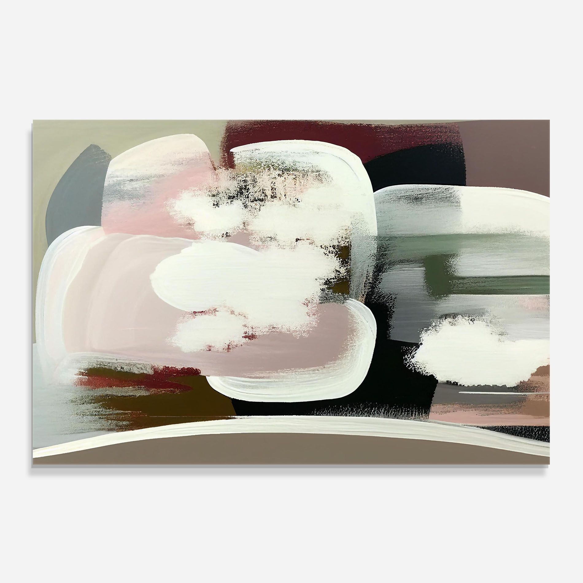 Abstract White Clouds mockup 0