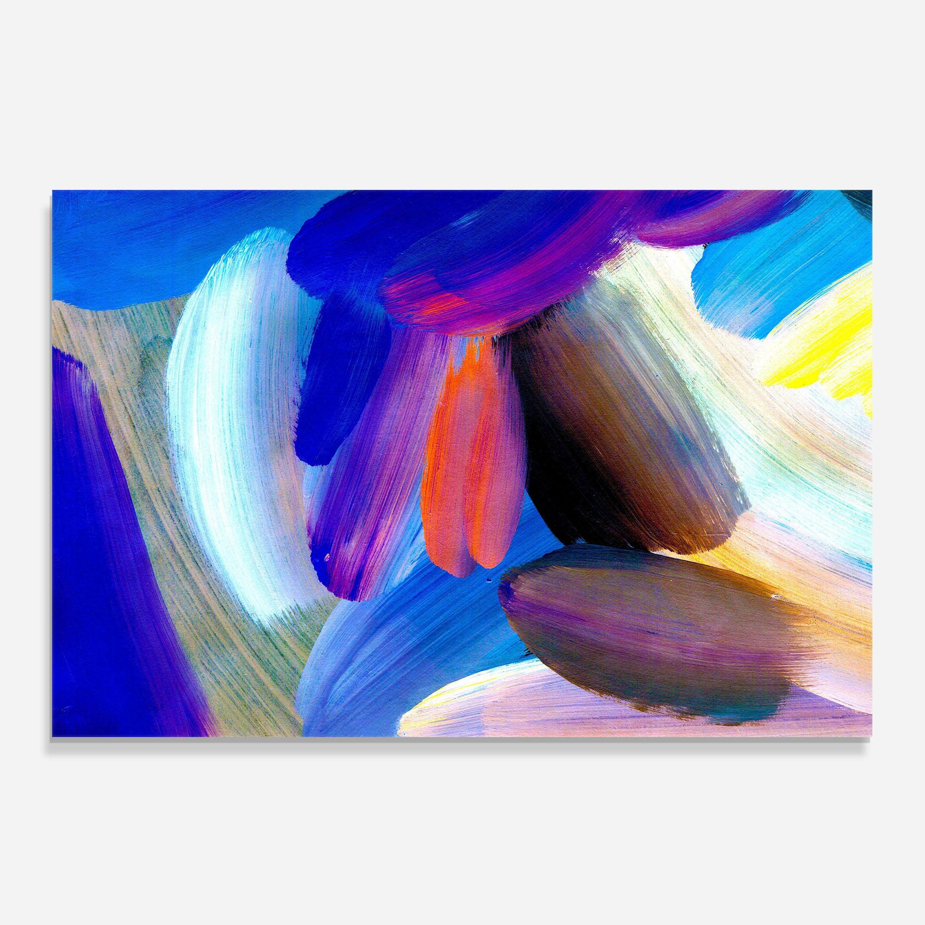 Küchenrückwand Glas Colorful Abstract mockup 0