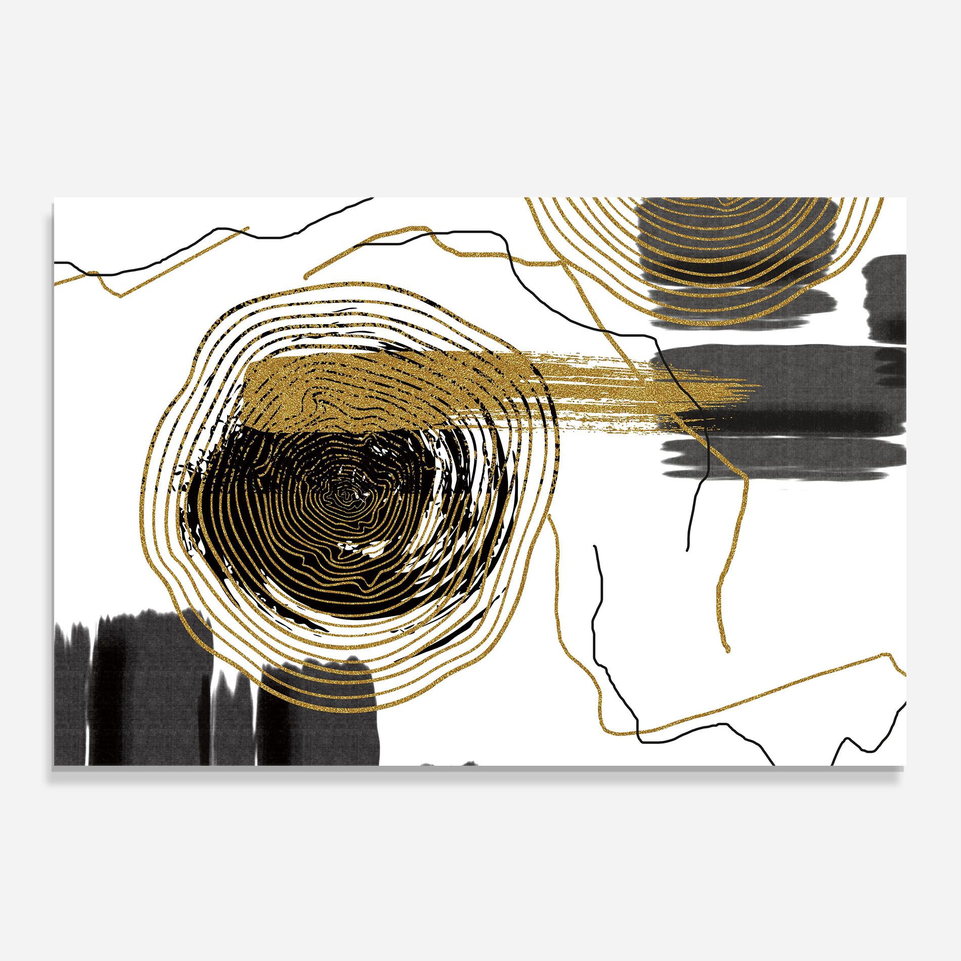 Golden Grey Spiral mockup 0