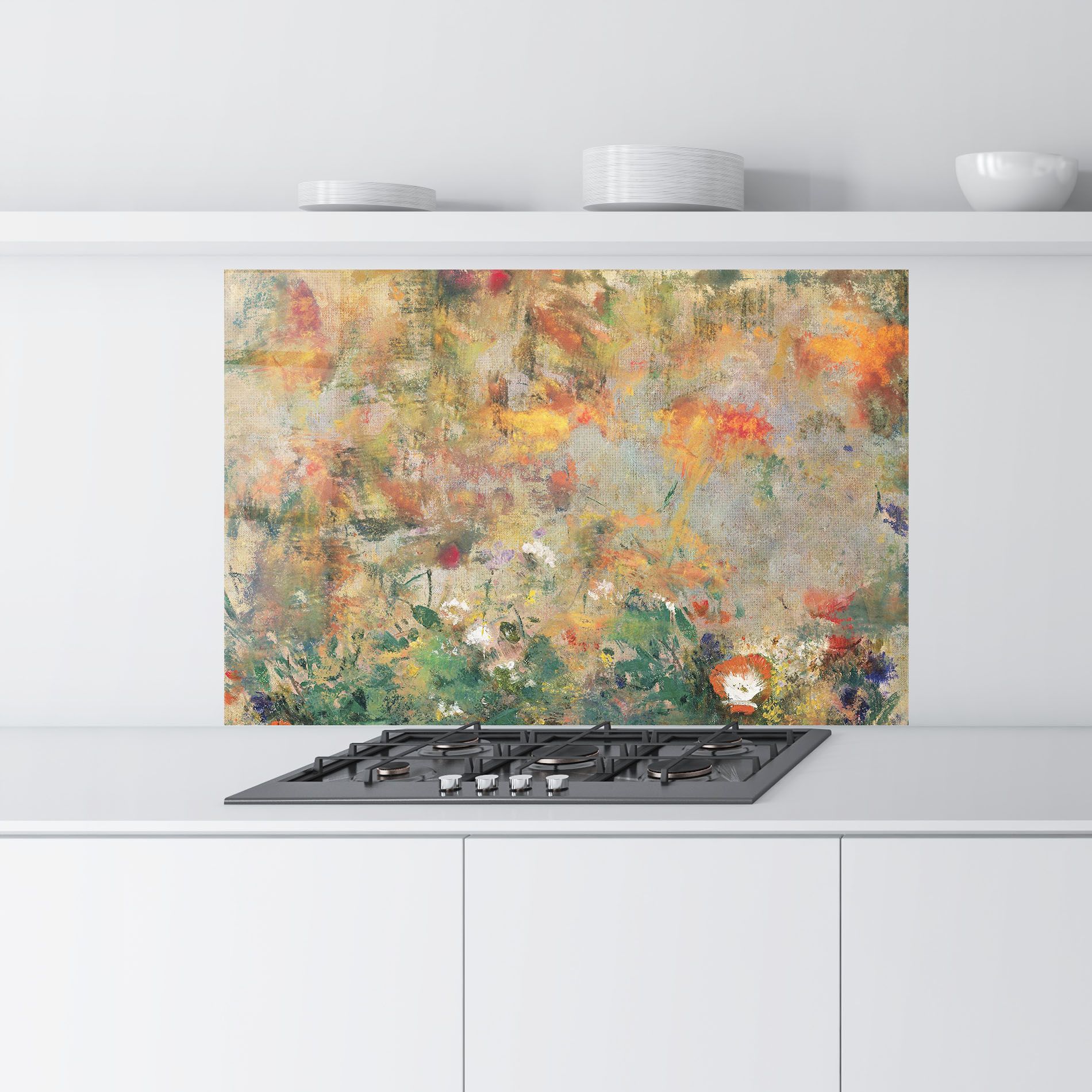 Abstract Flowers mockup 9